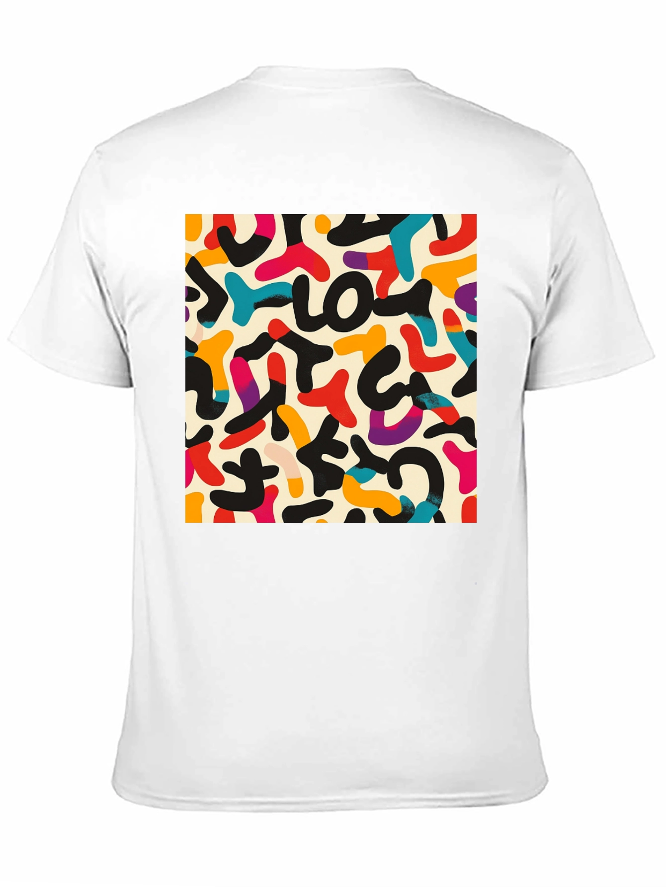 Abstract Retro Art T-Shirt