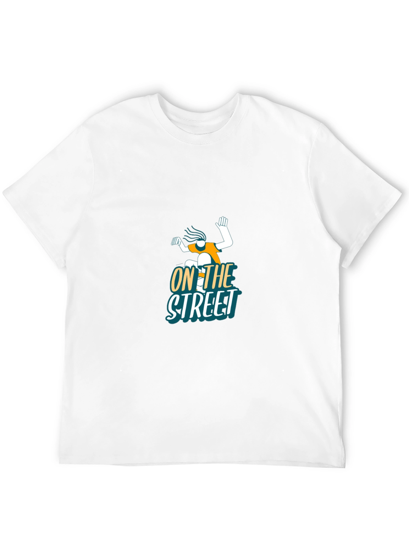 Cool On The Street Graphic Black T-Shirt