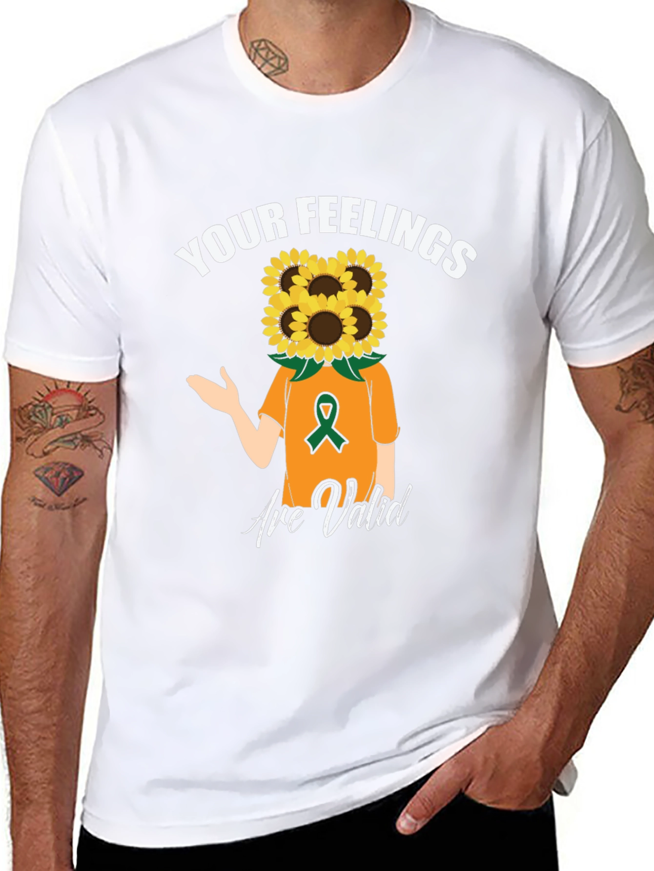 Your Feelings Are Valid Mental Health T-Shirt