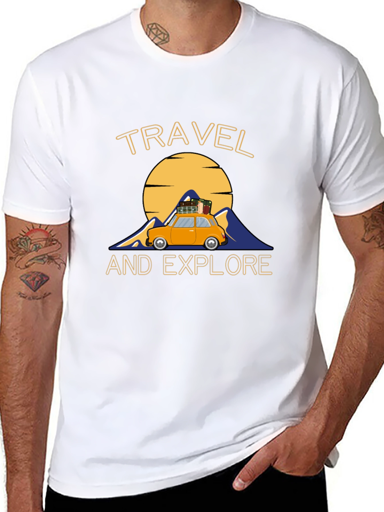 Travel & Explore Graphic Tee