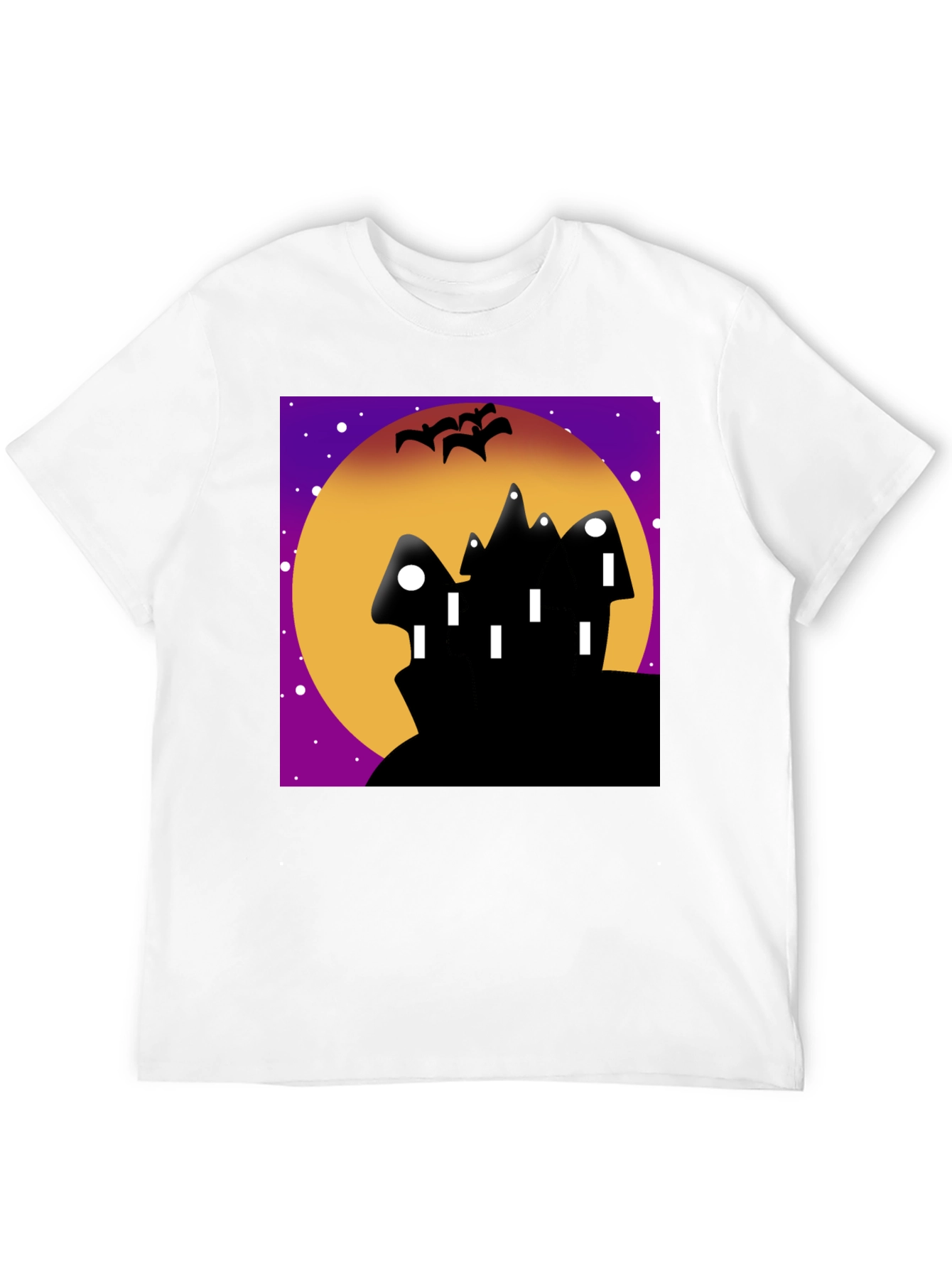 Spooky Black Halloween T-Shirt