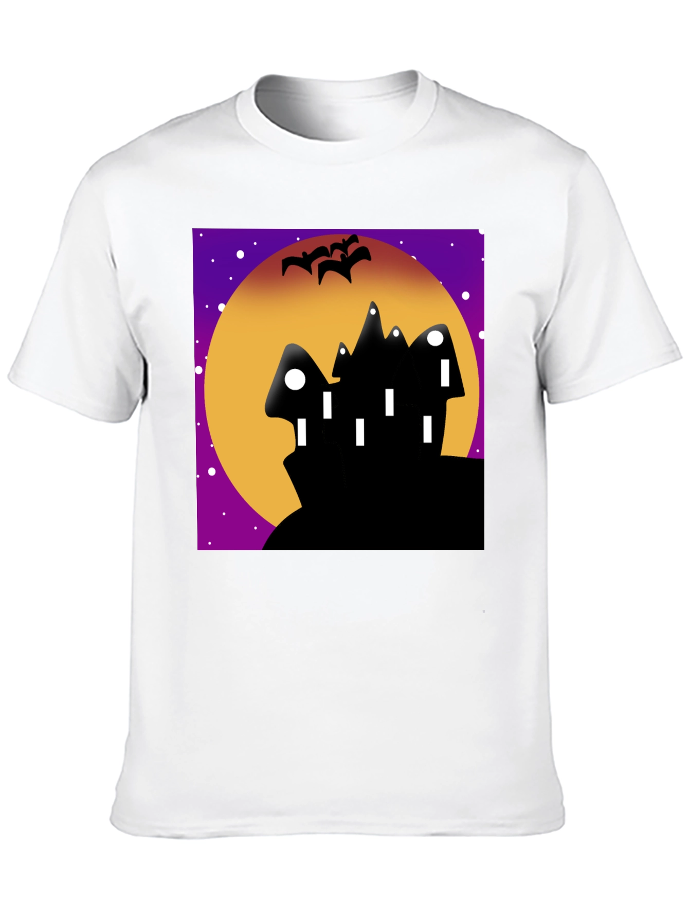Spooky Black Halloween T-Shirt