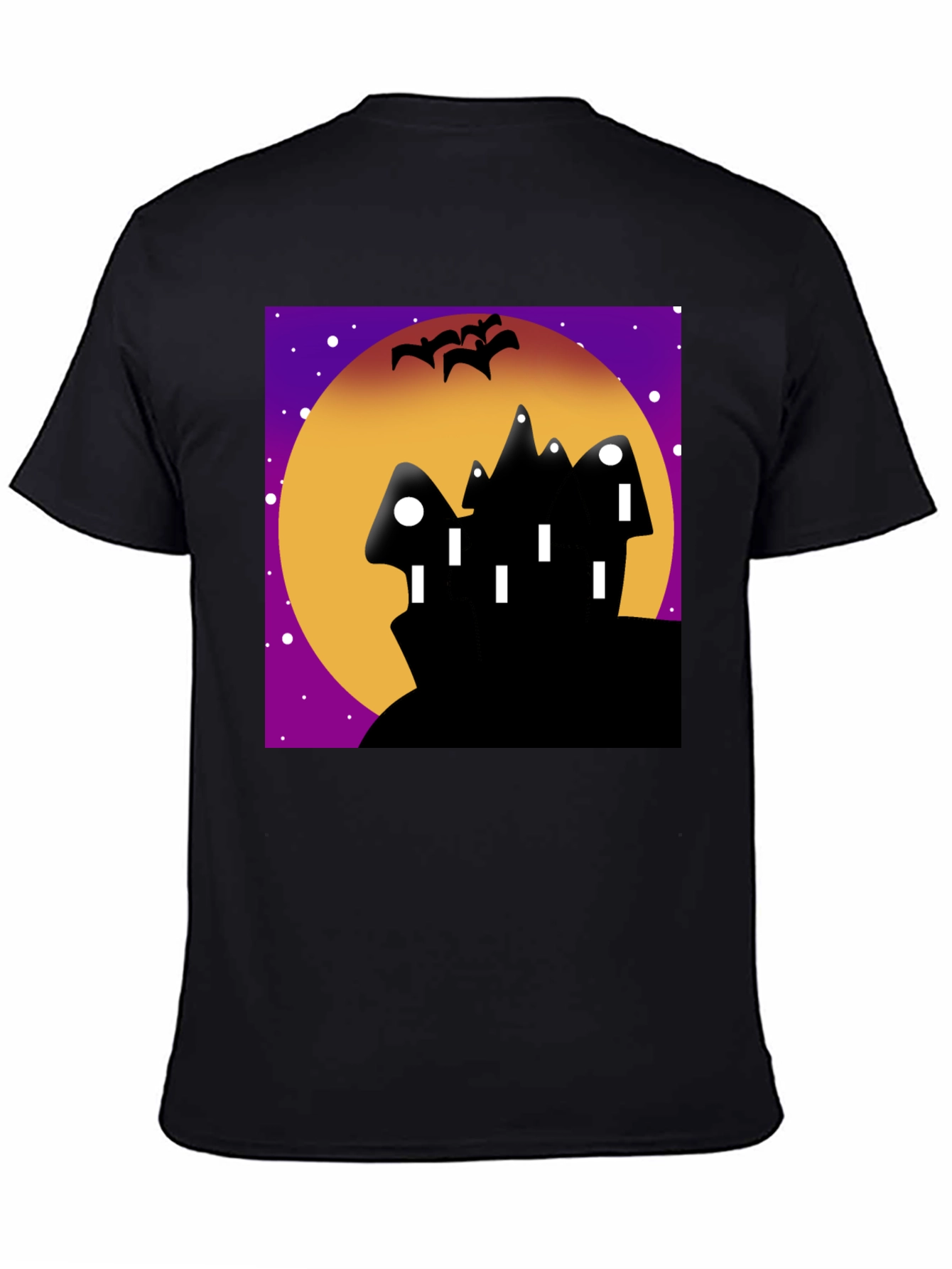 Spooky Black Halloween T-Shirt
