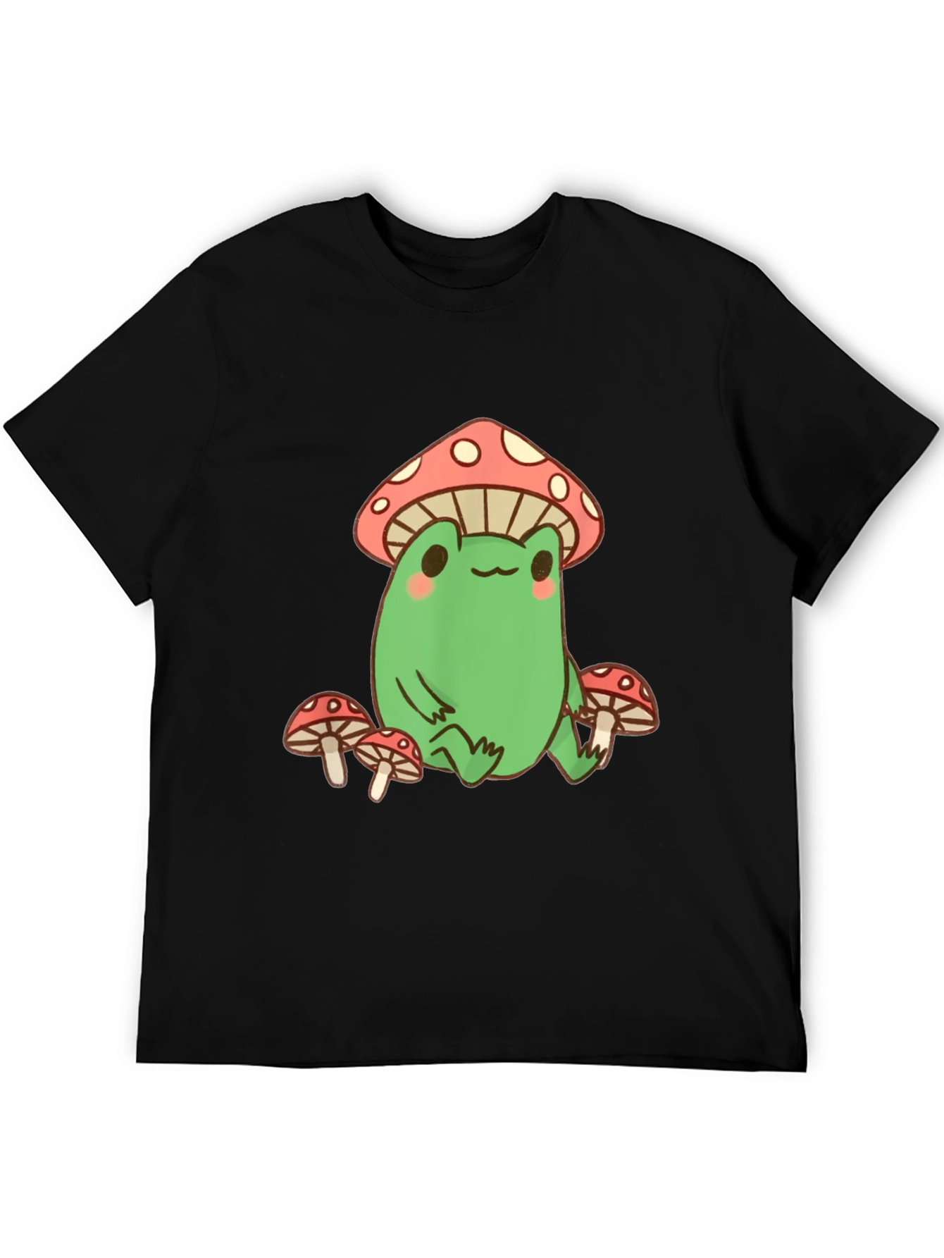 Frog Mushroom T-Shirt - Cute Graphic Tee