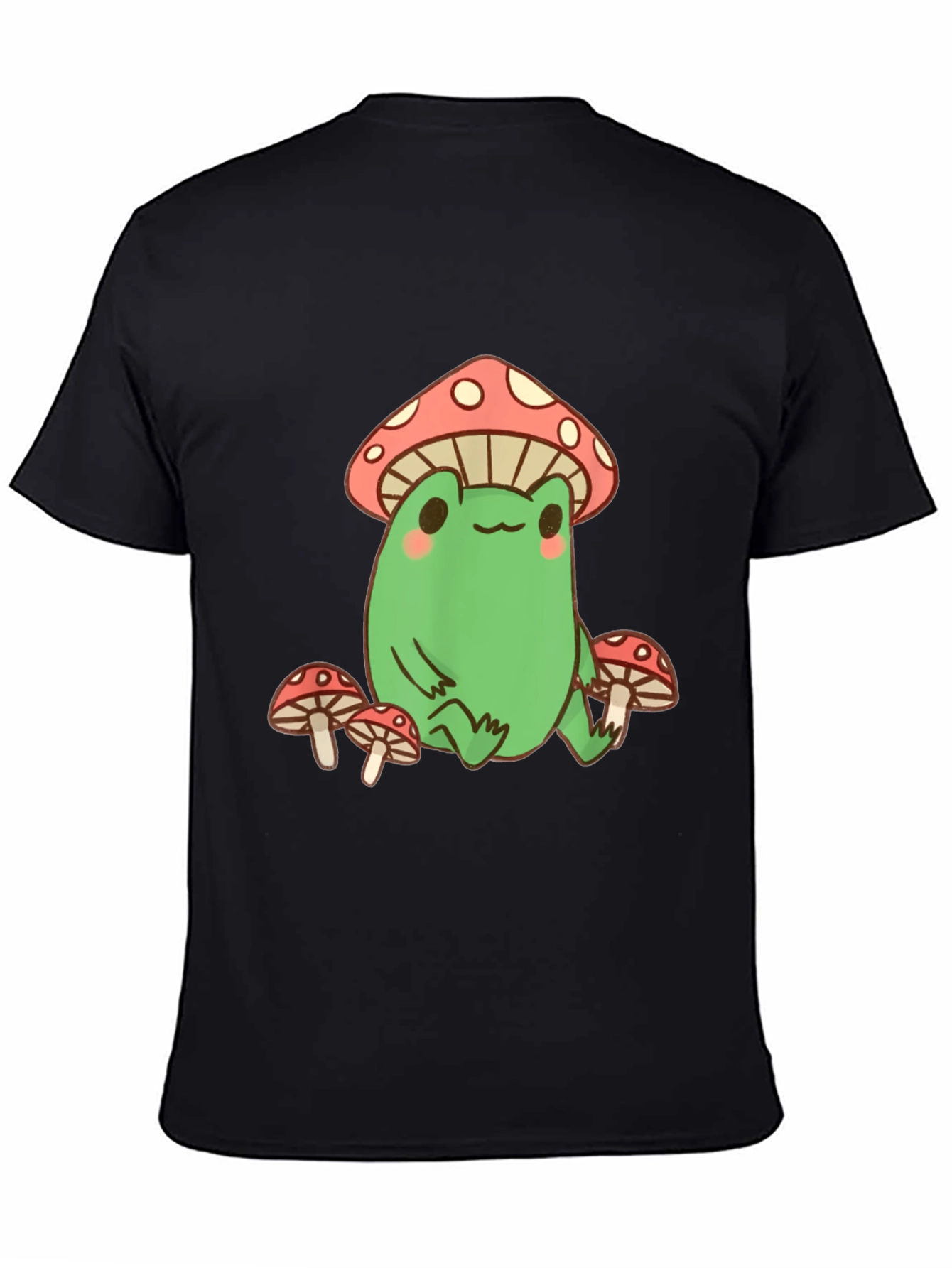 Frog Mushroom T-Shirt - Cute Graphic Tee