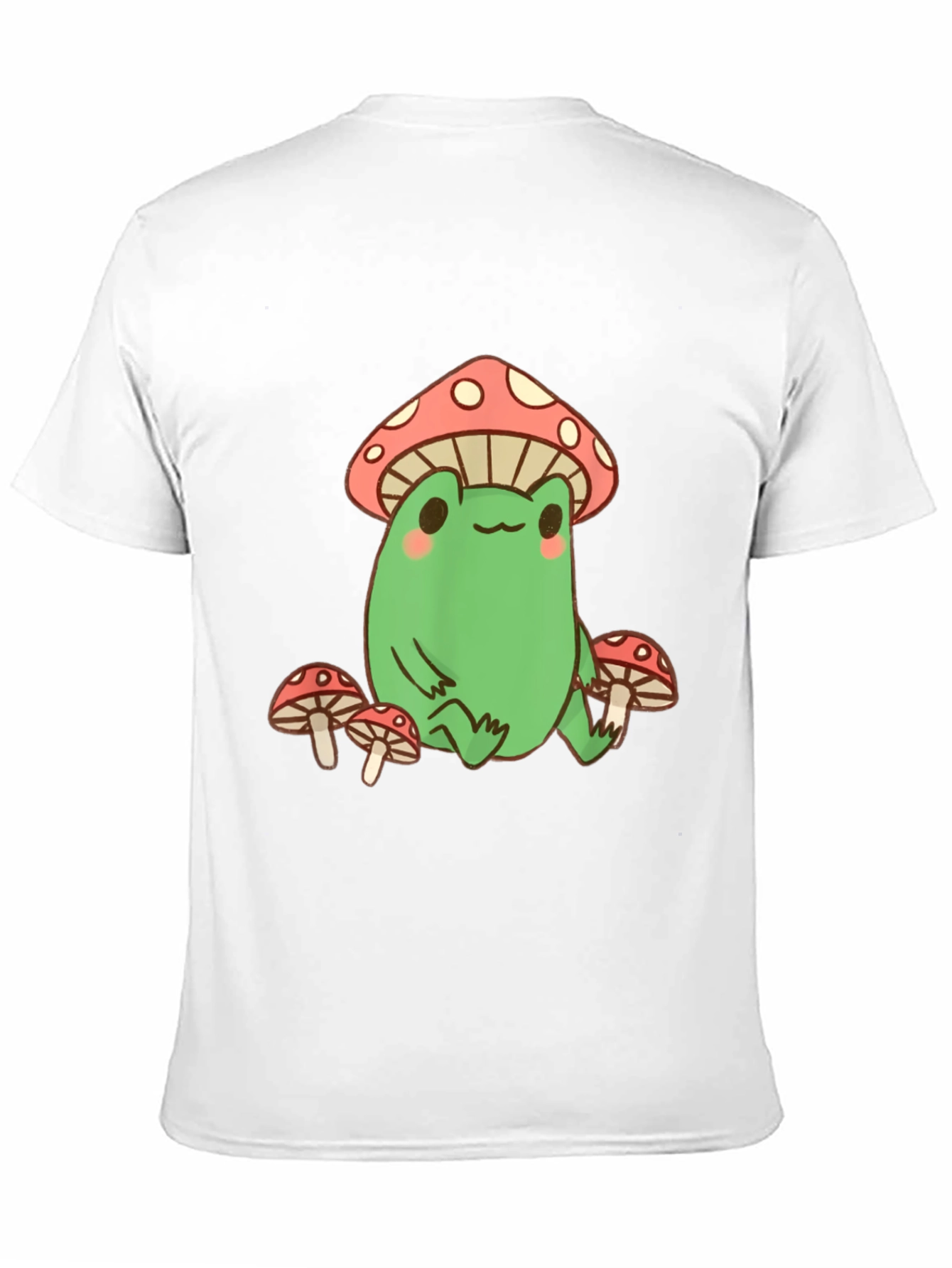 Frog Mushroom T-Shirt - Cute Graphic Tee