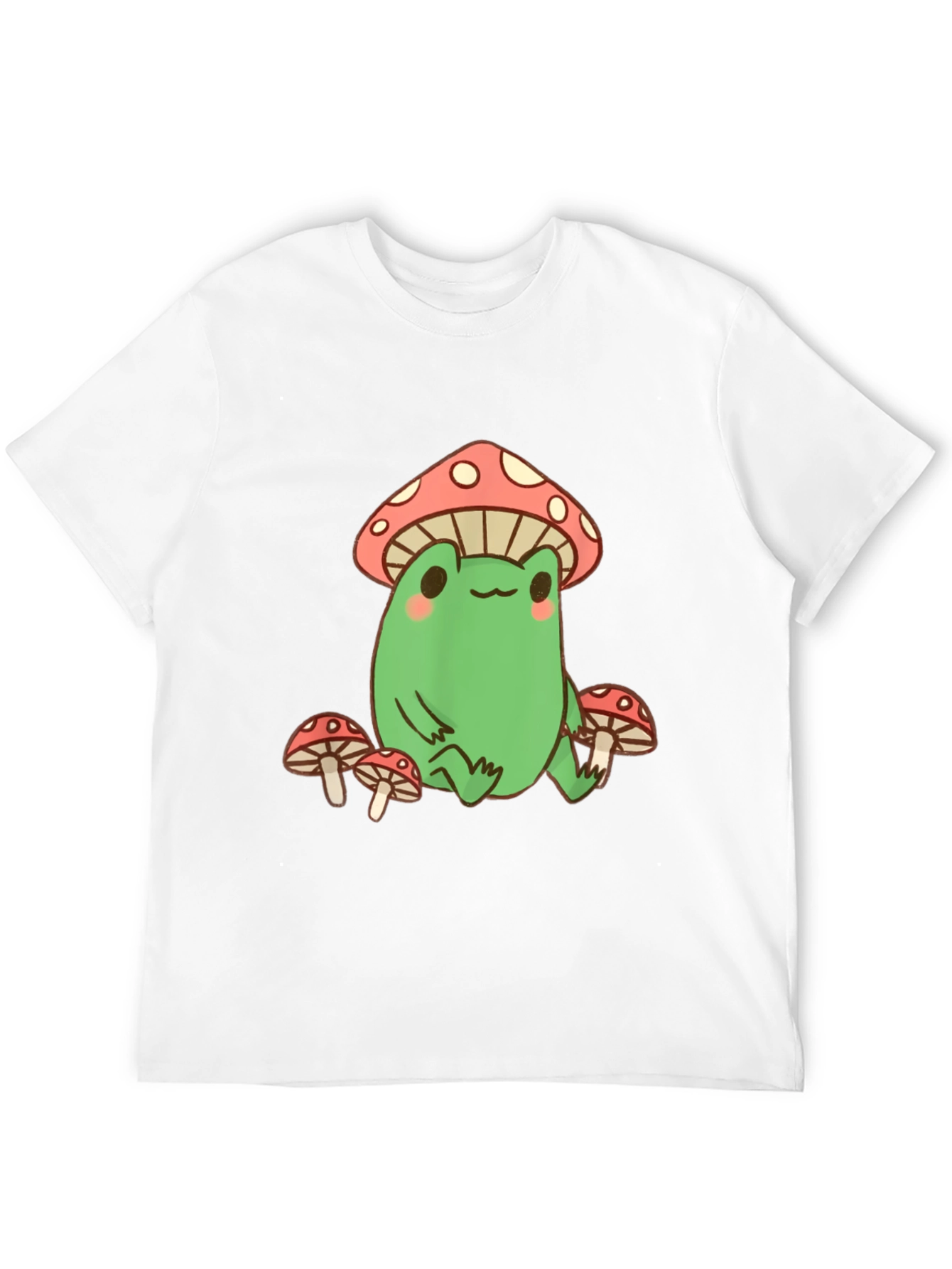 Frog Mushroom T-Shirt - Cute Graphic Tee