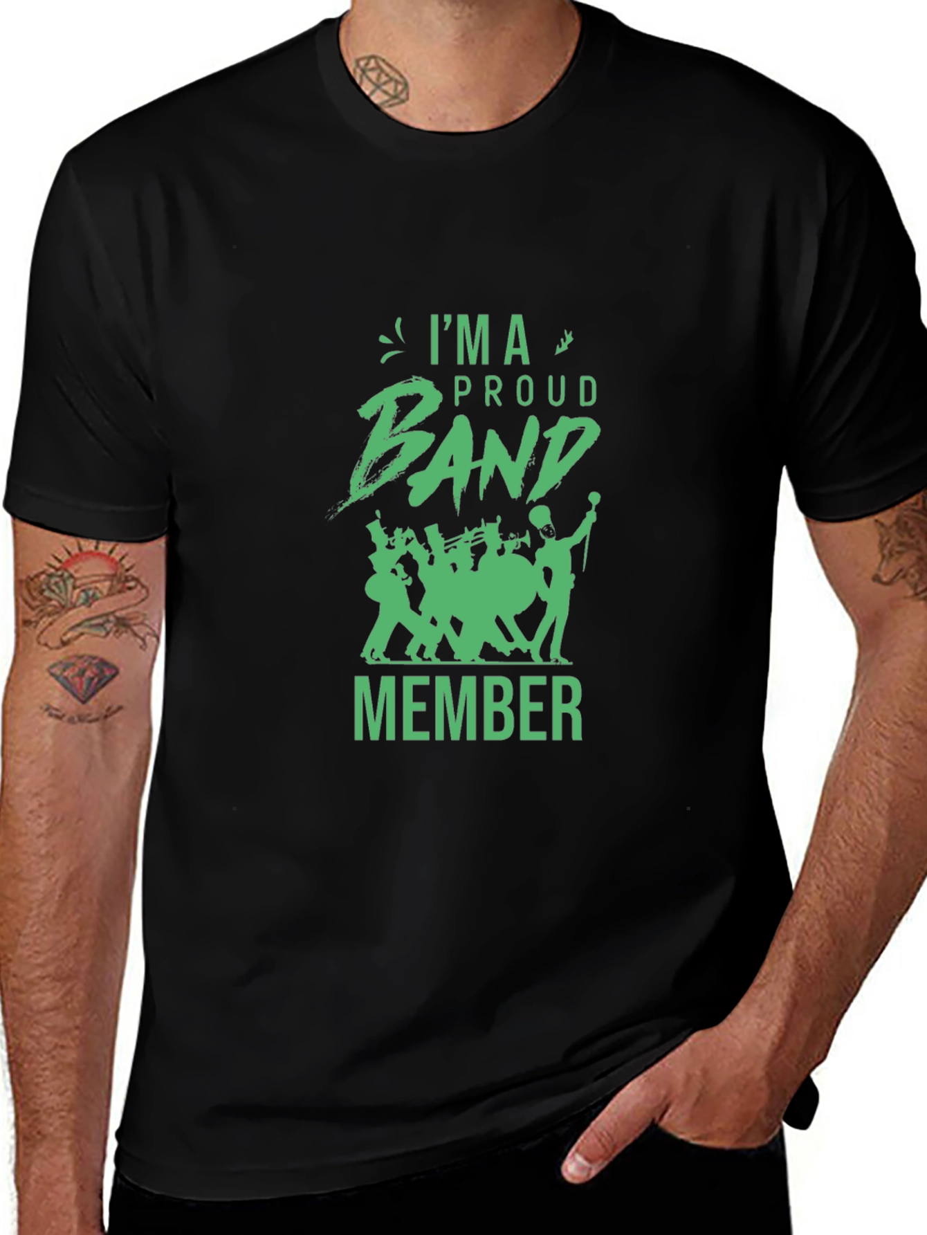 Proud Band Member Black T-Shirt