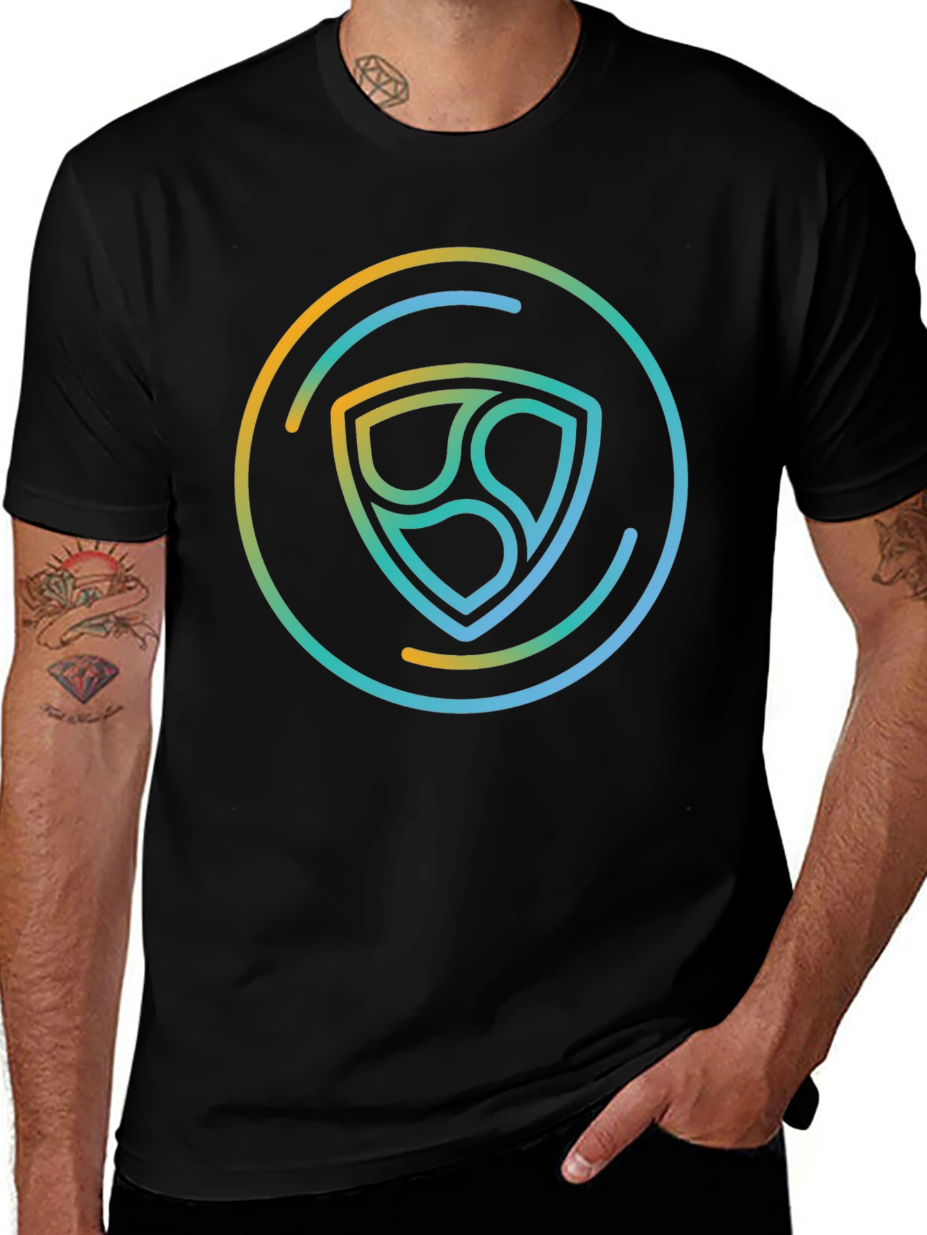 NEM Crypto Symbol T-Shirt - Stylish & Unique!
