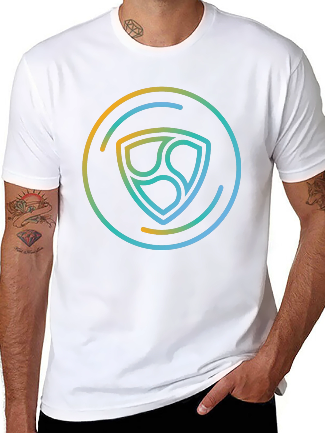 NEM Crypto Symbol T-Shirt - Stylish & Unique!