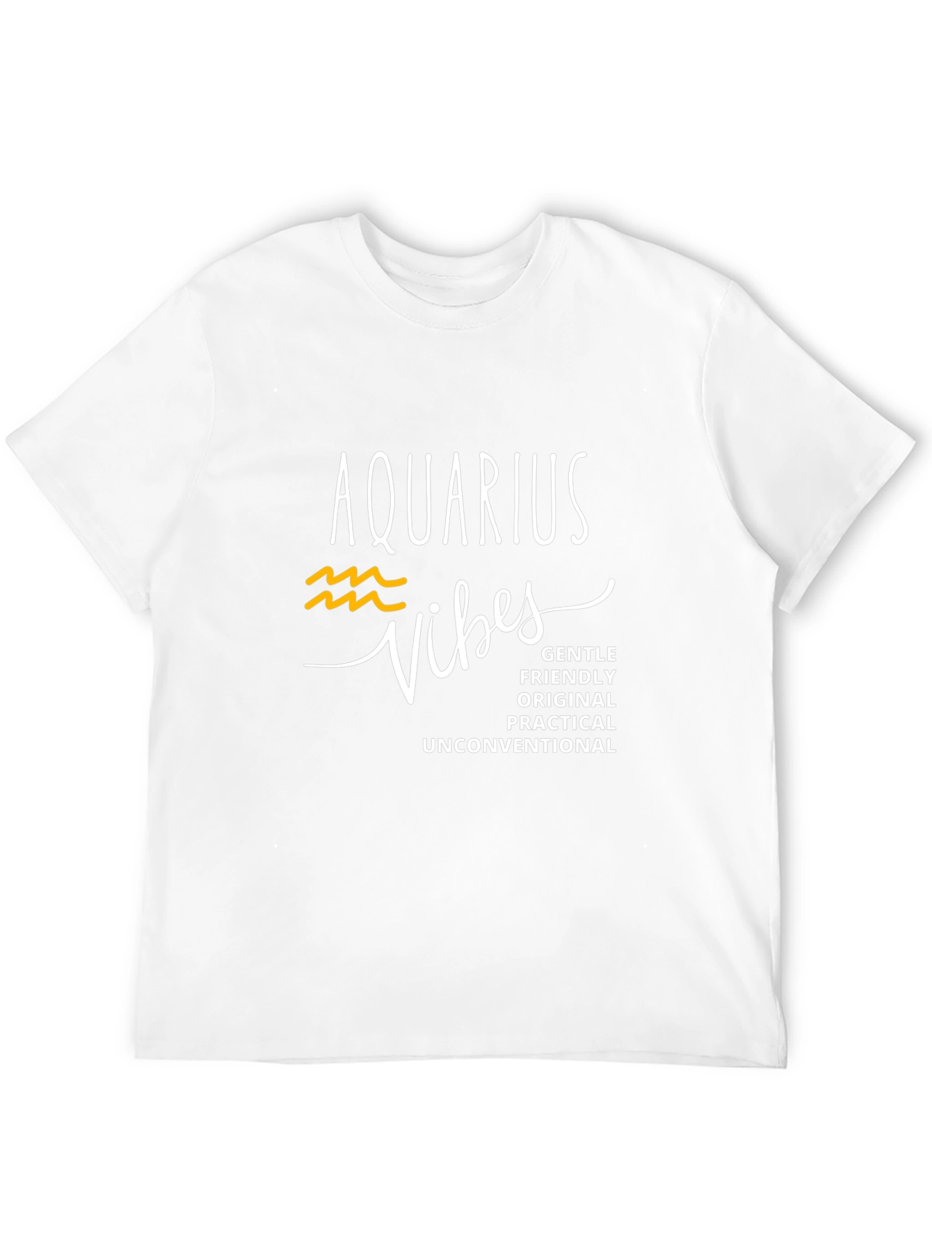 Aquarius Vibes Graphic Tee - Black