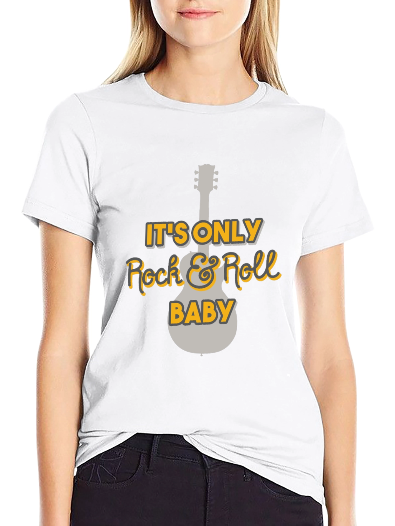 Its Only Rock & Roll Baby Graphic Tee