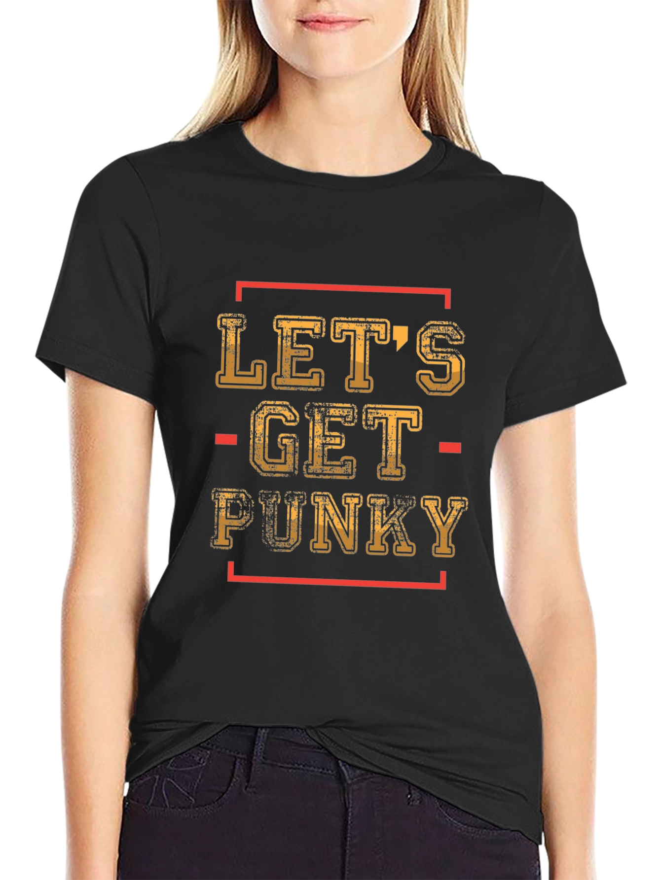 Lets Get Funky Graphic Print Tee