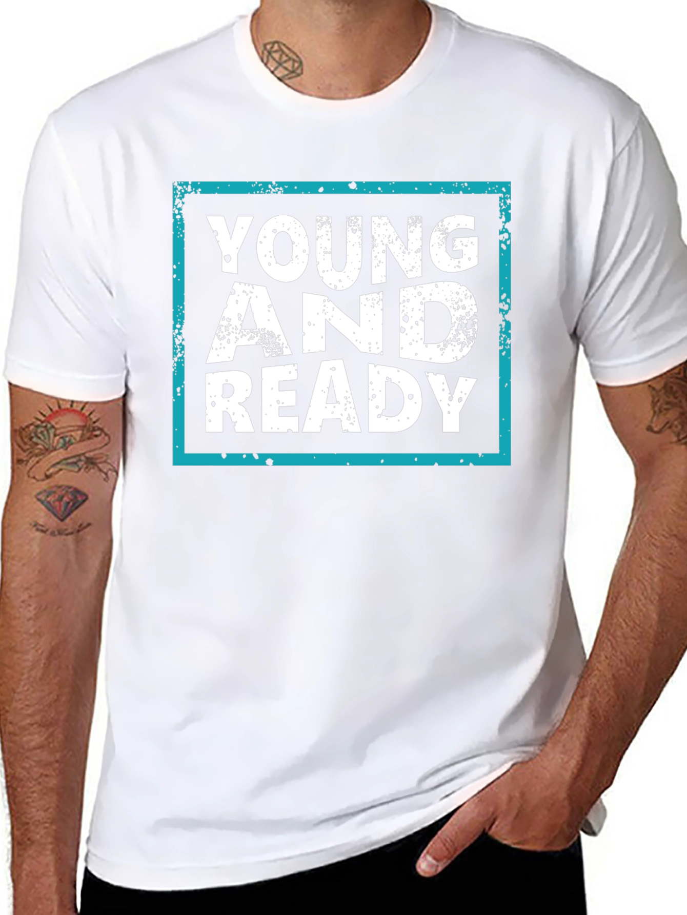 Young and Ready Graphic Tee