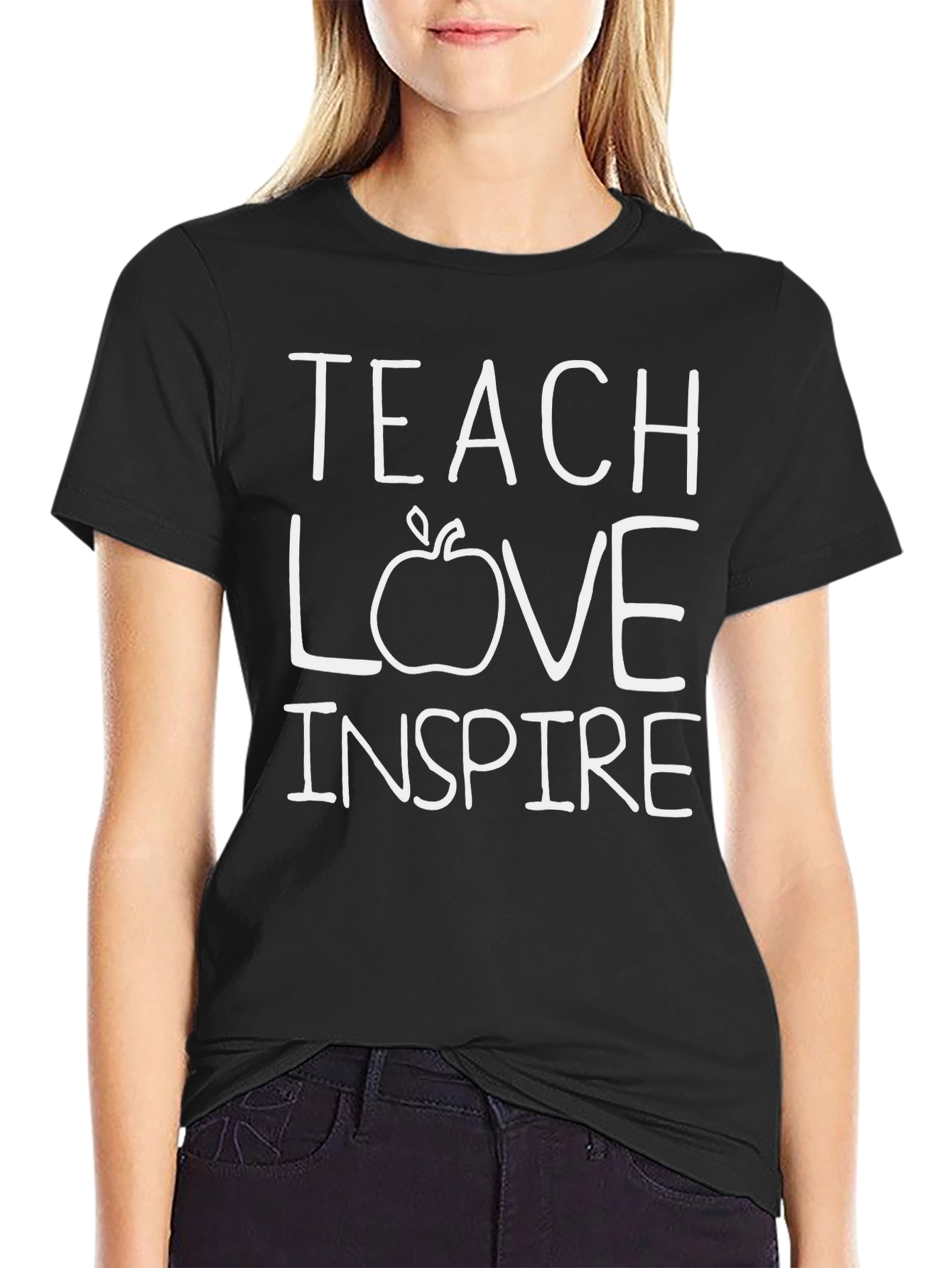 Teach Love Inspire T-Shirt Teacher Appreciation Tee