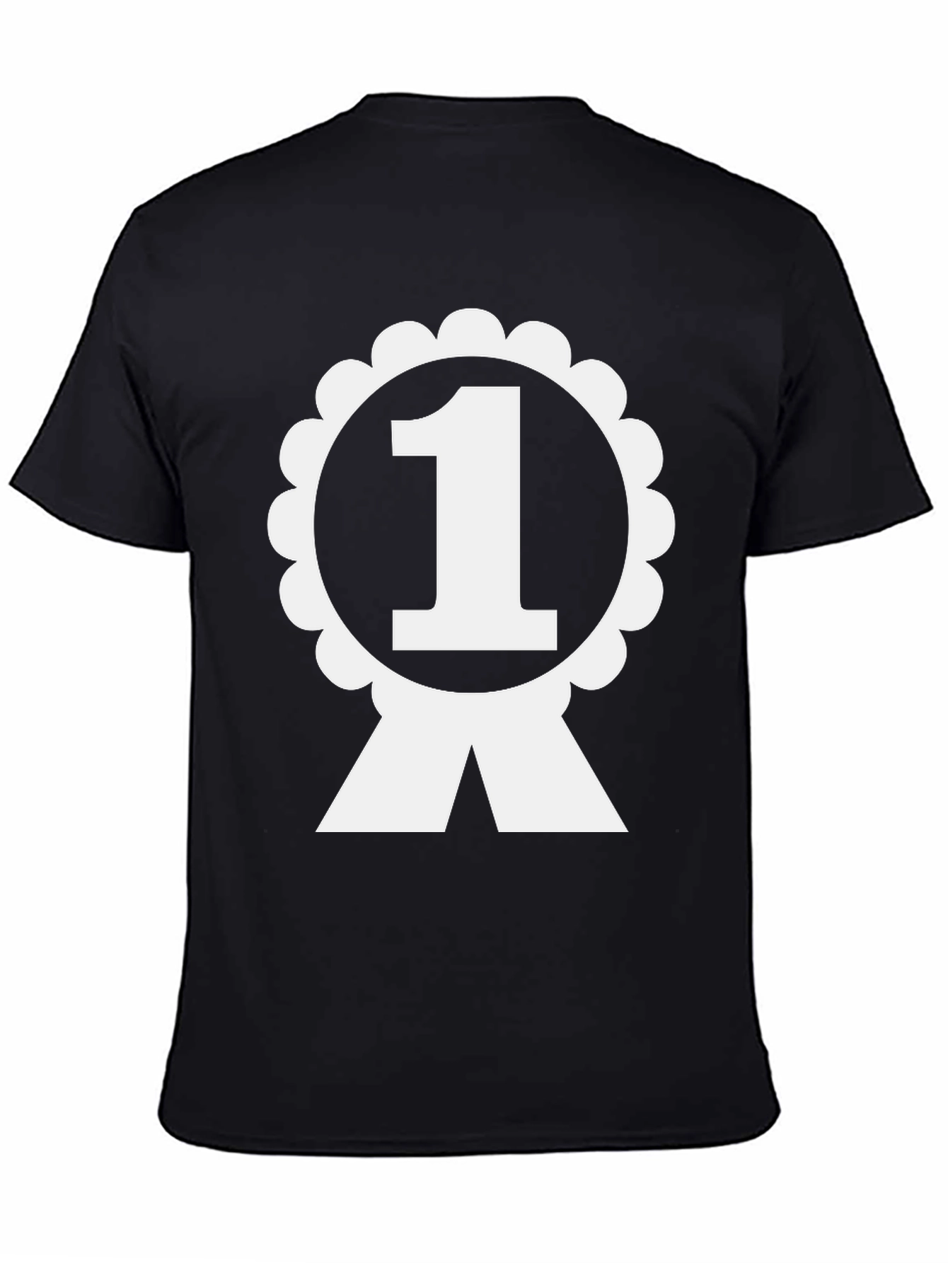 Winner #1 T-Shirt - Black Cotton Tee
