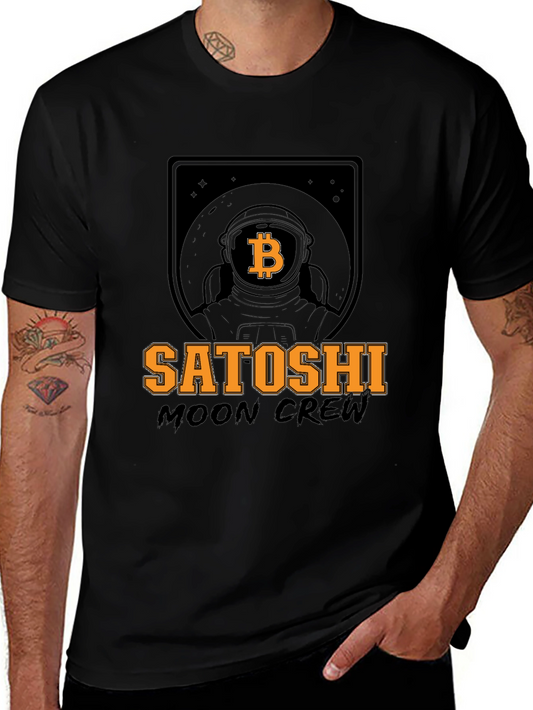 Satoshi Moon Crew Bitcoin T-Shirt