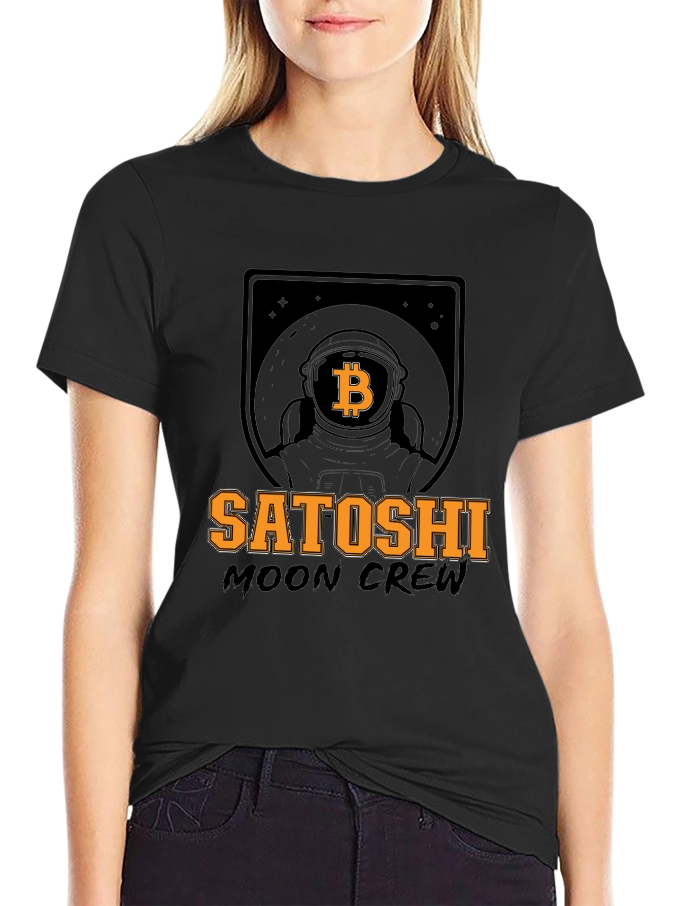 Satoshi Moon Crew Bitcoin T-Shirt