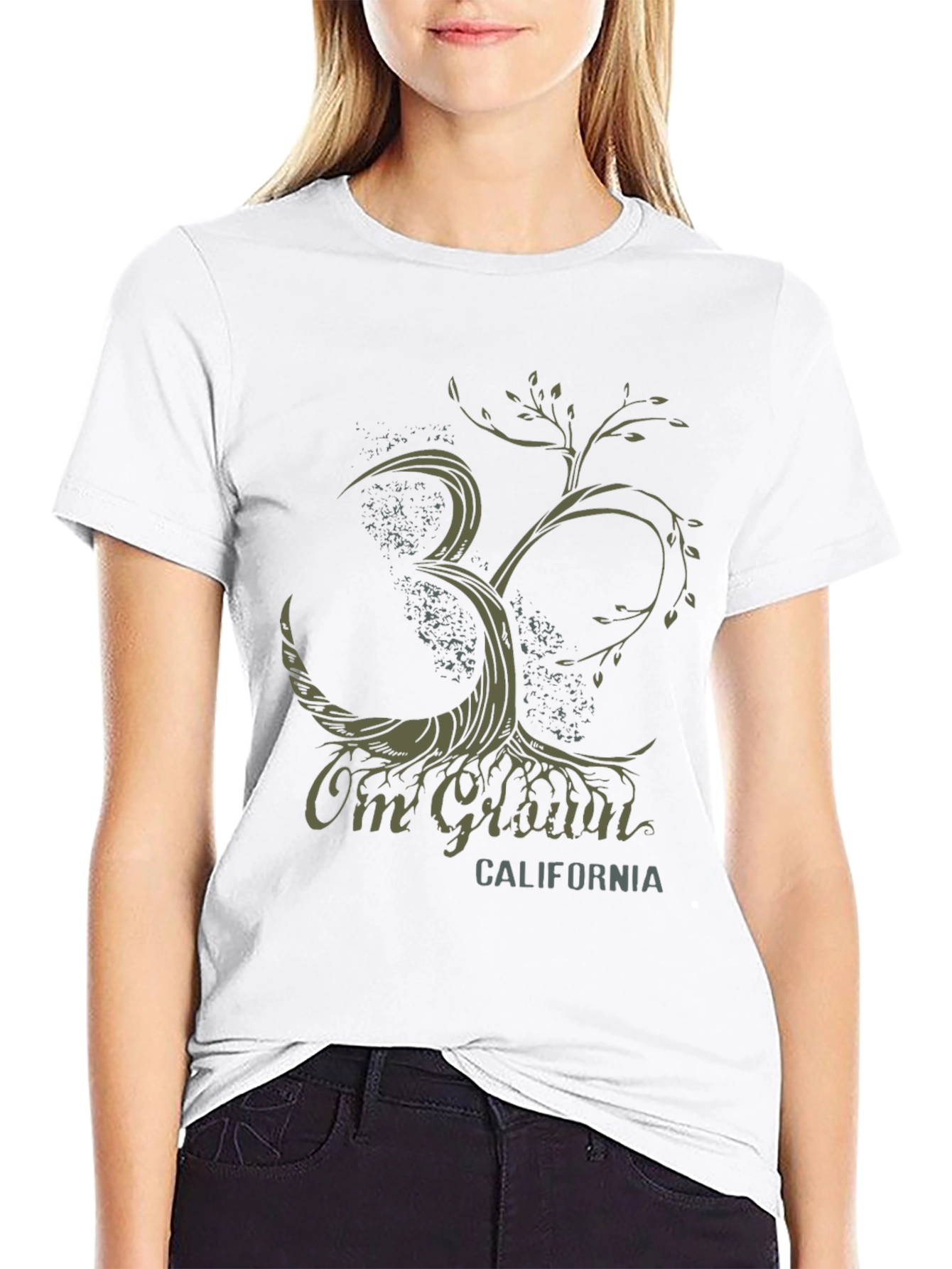 Om Grown California Graphic Tee