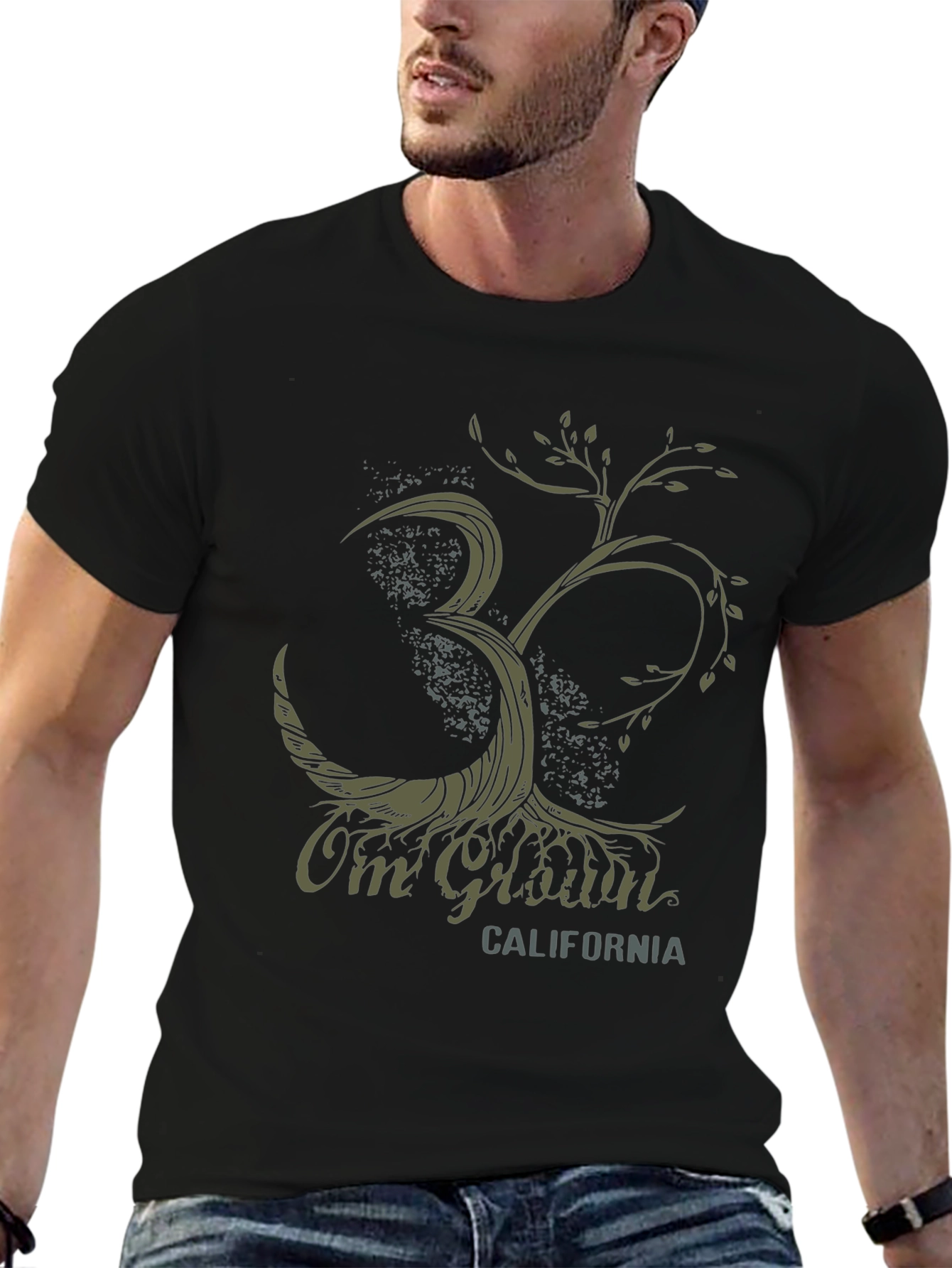 Om Grown California Graphic Tee