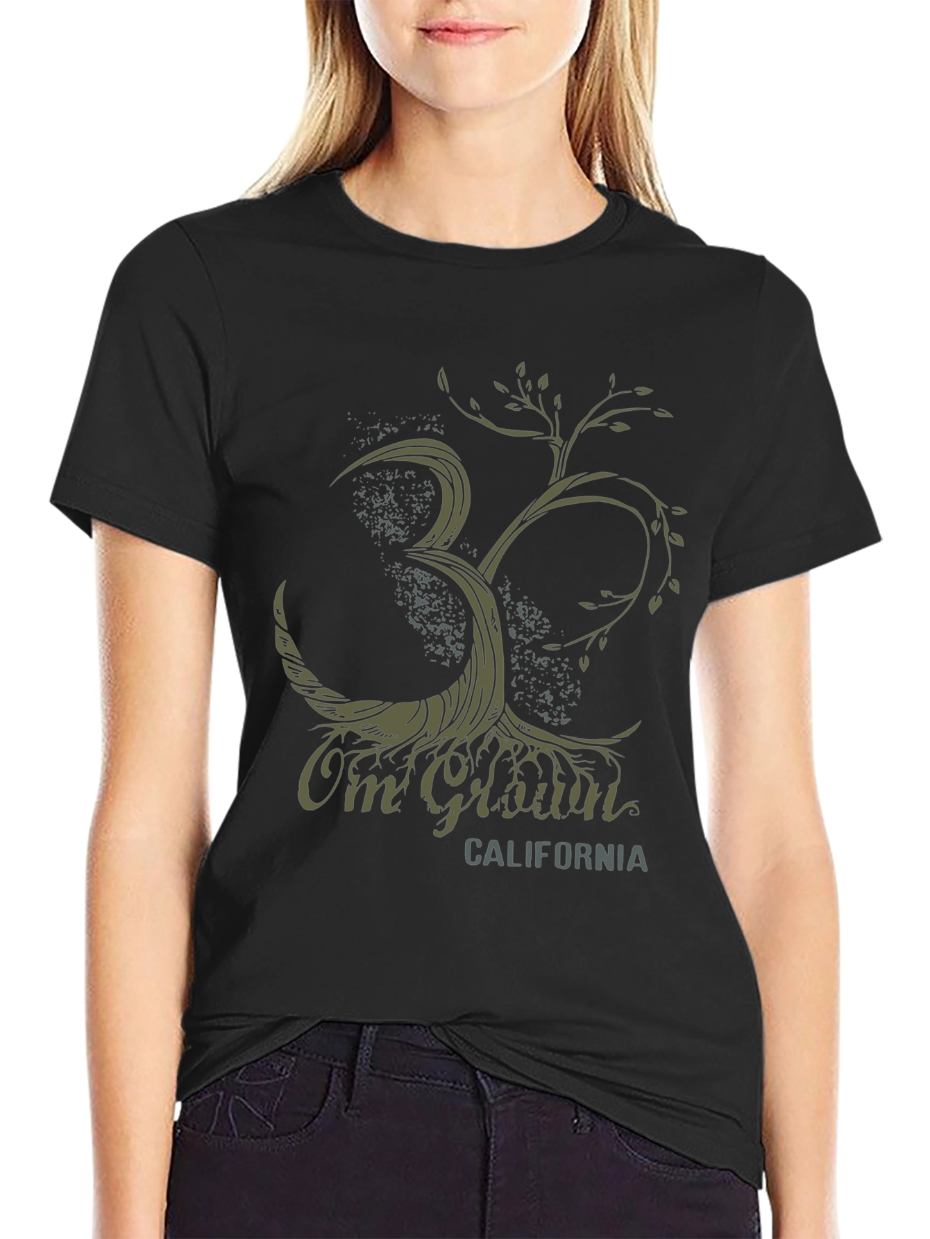 Om Grown California Graphic Tee