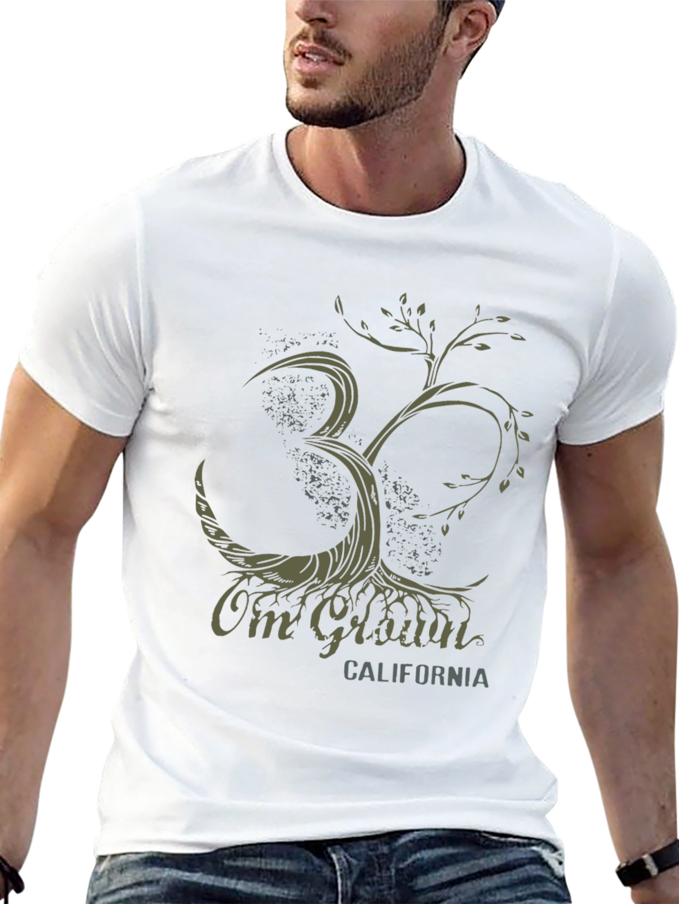 Om Grown California Graphic Tee