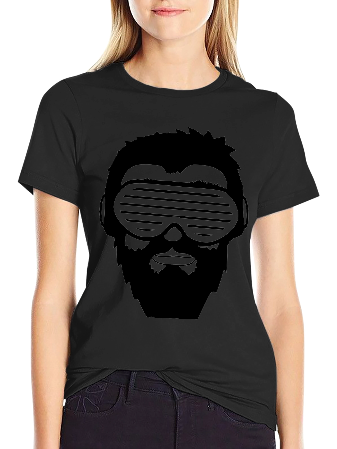 Bearded Shutter Shades Graphic Tee