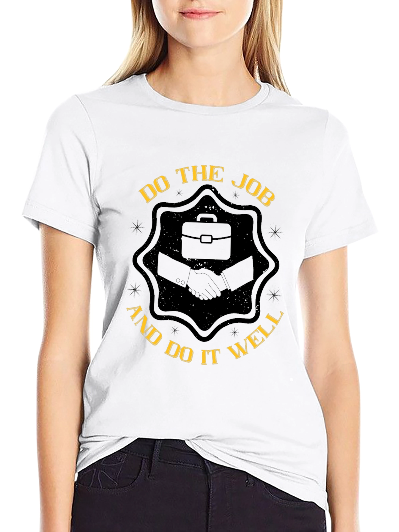 Do the Job T-Shirt - Classic Crew Neck Tee