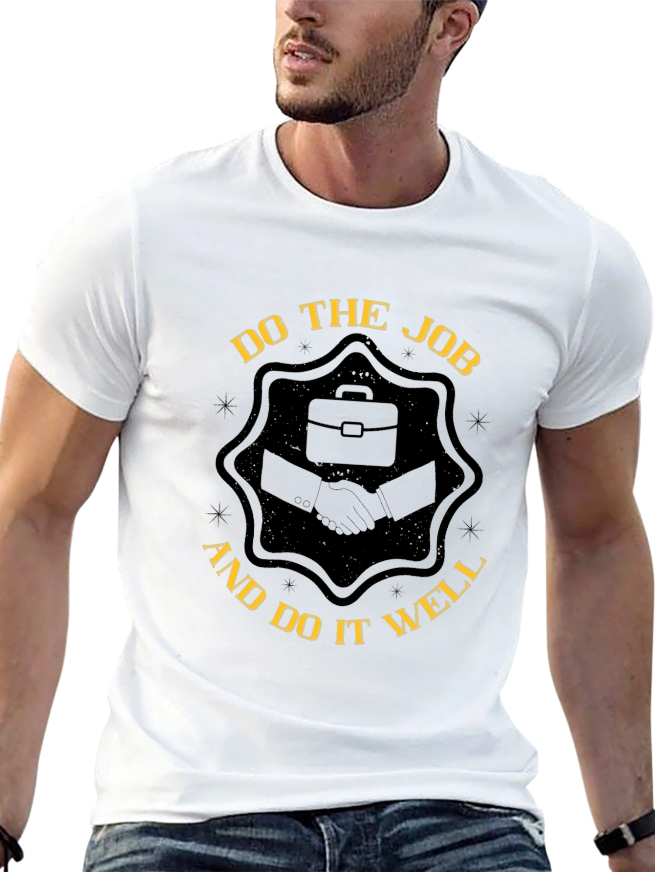Do the Job T-Shirt - Classic Crew Neck Tee