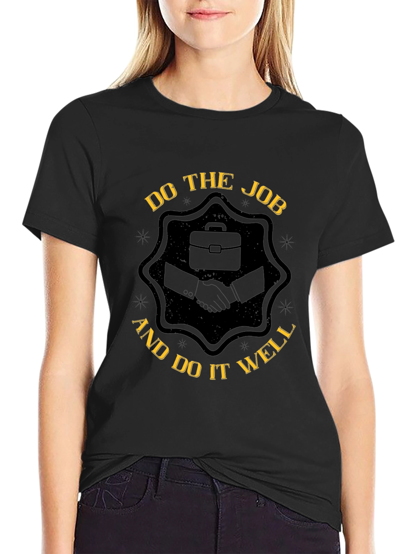 Do the Job T-Shirt - Classic Crew Neck Tee