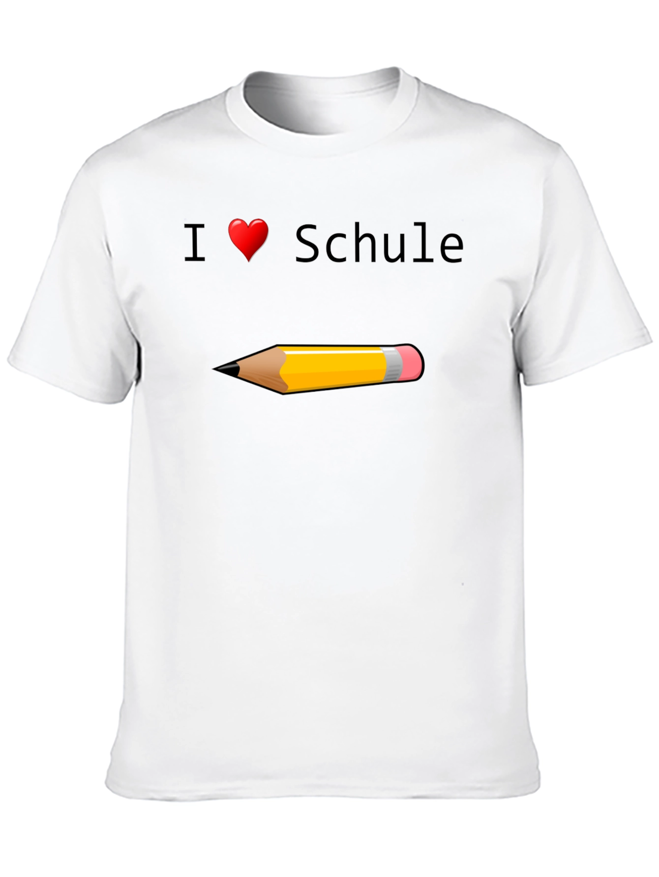 I Love Schule T-Shirt - Back to School Shirt