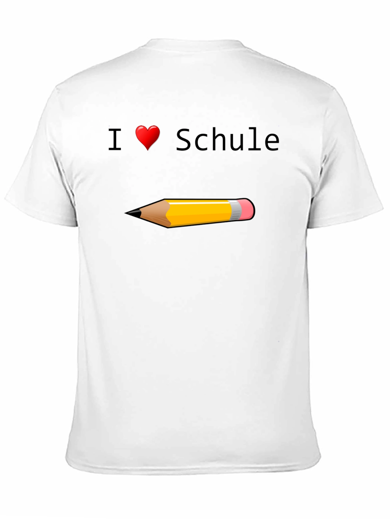 I Love Schule T-Shirt - Back to School Shirt