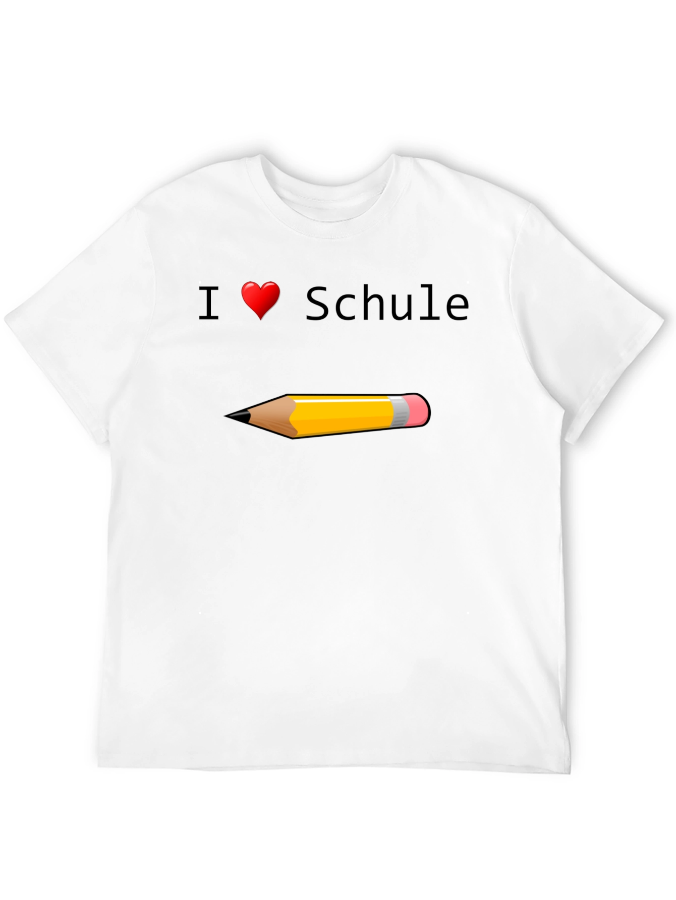 I Love Schule T-Shirt - Back to School Shirt