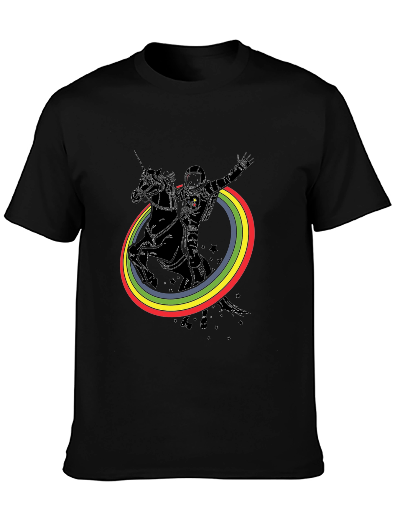 Astronaut Unicorn Rainbow T-Shirt