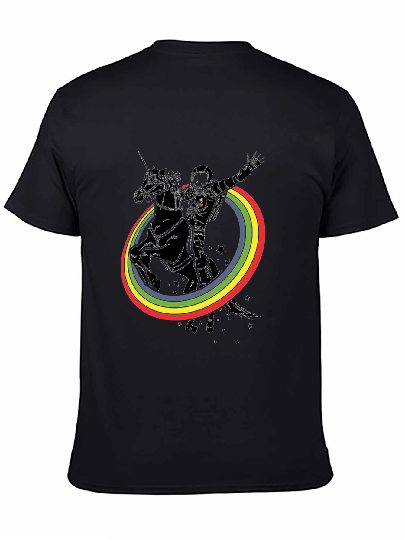 Astronaut Unicorn Rainbow T-Shirt