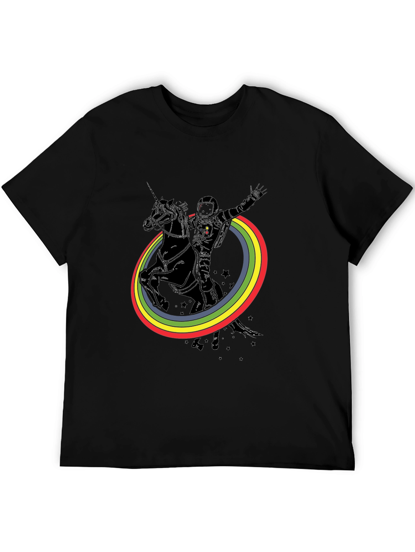 Astronaut Unicorn Rainbow T-Shirt