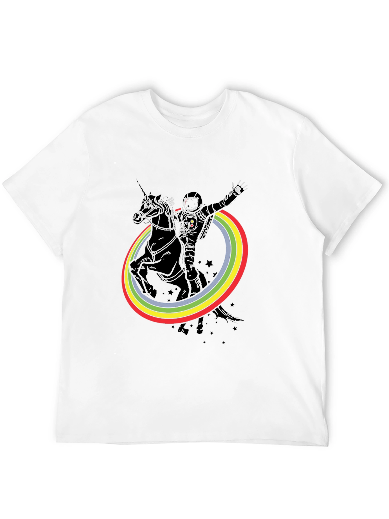Astronaut Unicorn Rainbow T-Shirt