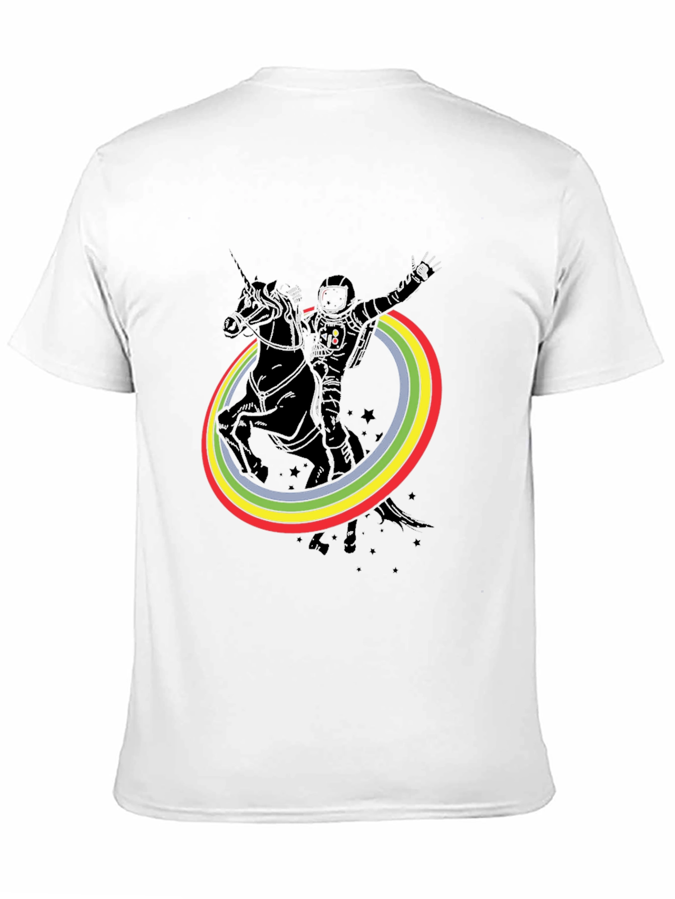 Astronaut Unicorn Rainbow T-Shirt