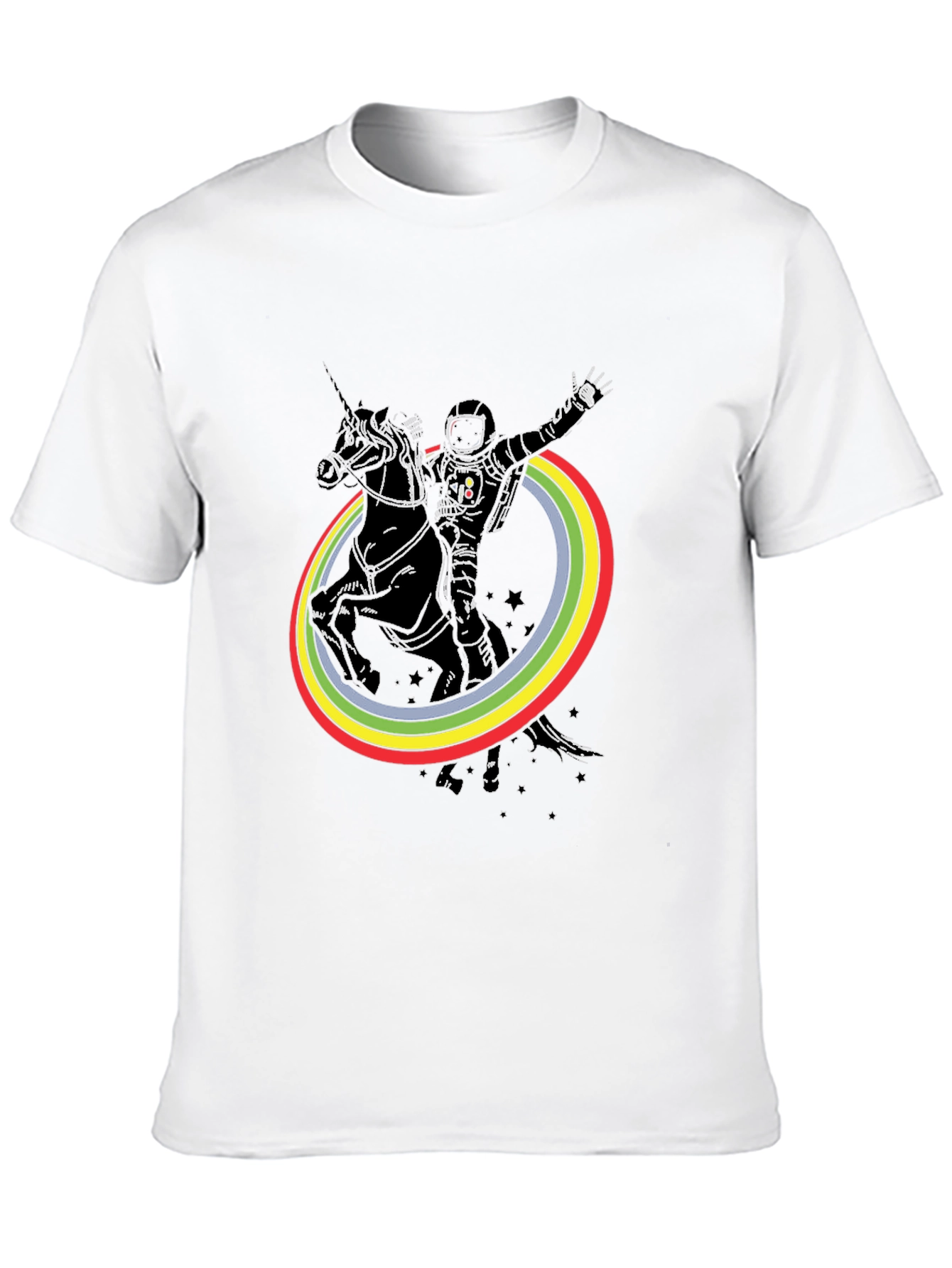 Astronaut Unicorn Rainbow T-Shirt