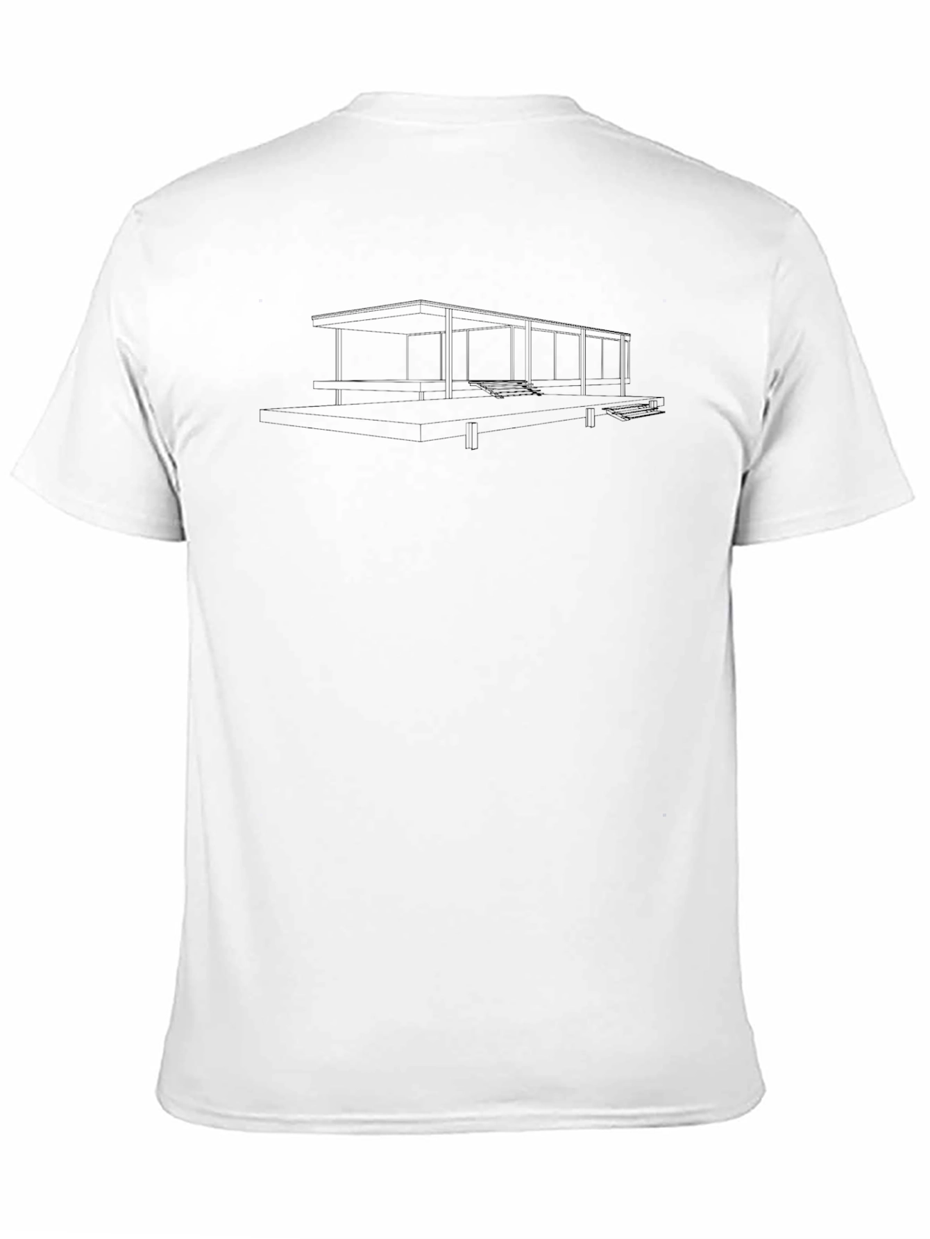 Modern House Architect T-Shirt - Black