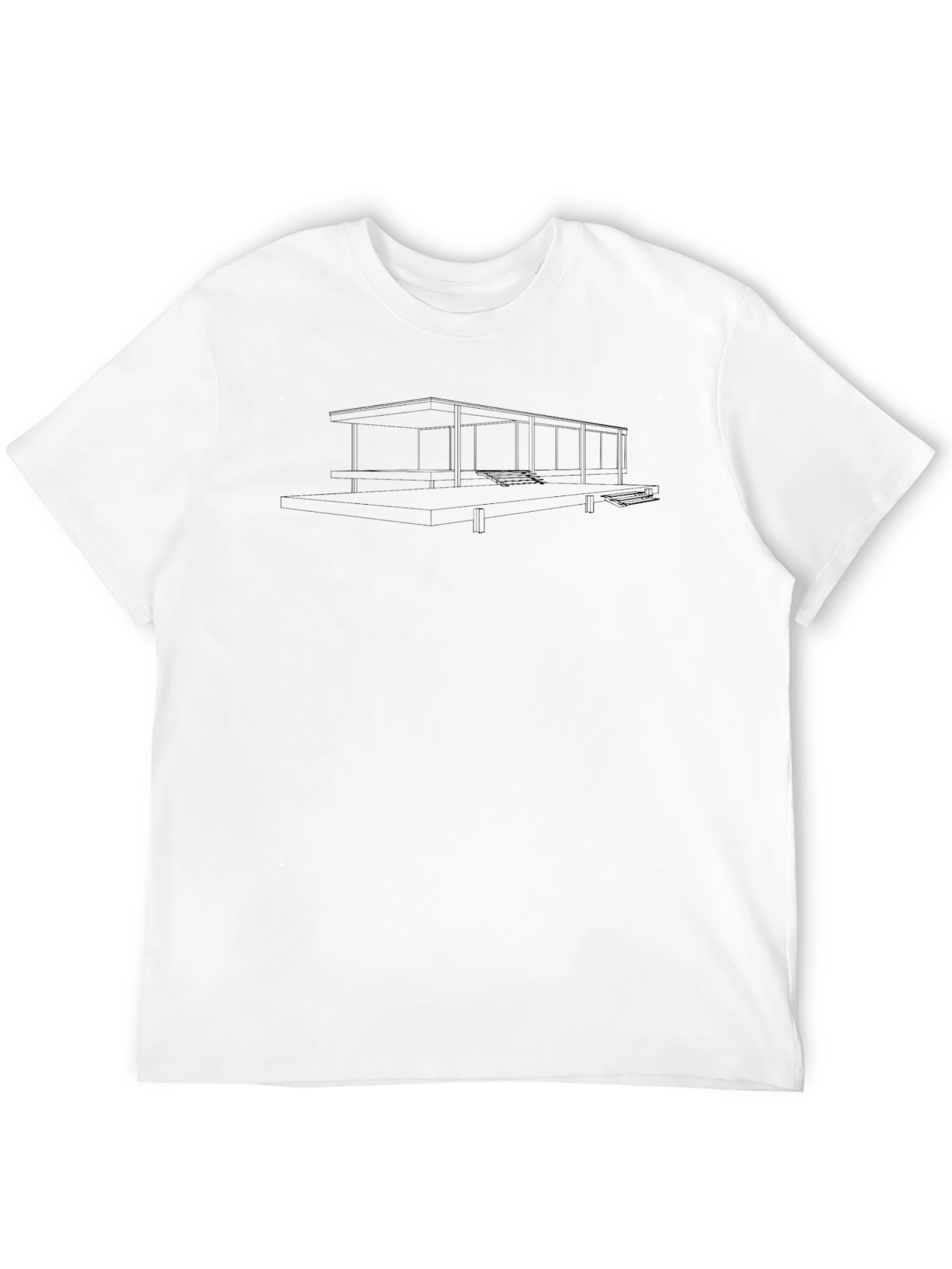 Modern House Architect T-Shirt - Black
