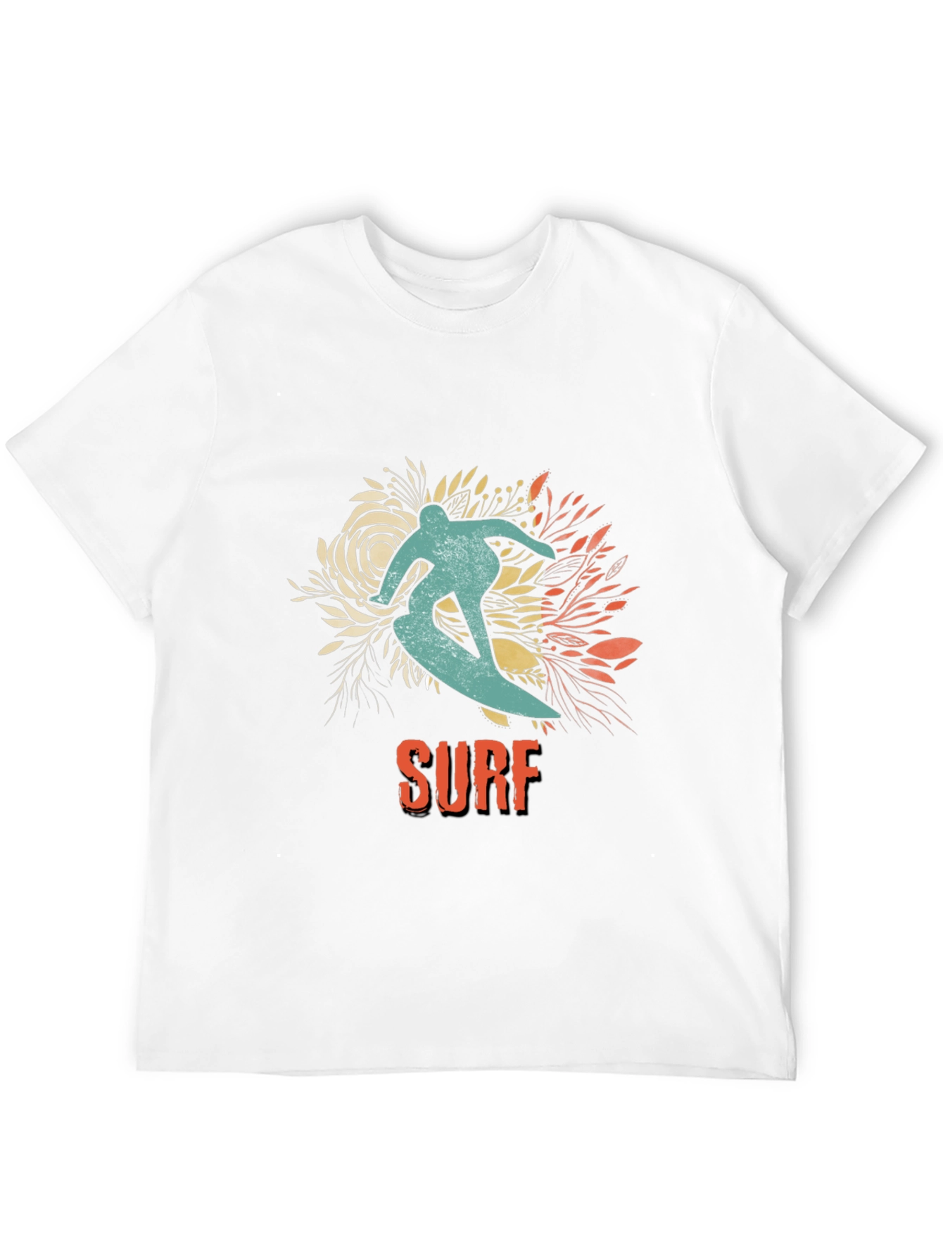 Surf Rider Graphic T-Shirt - Black