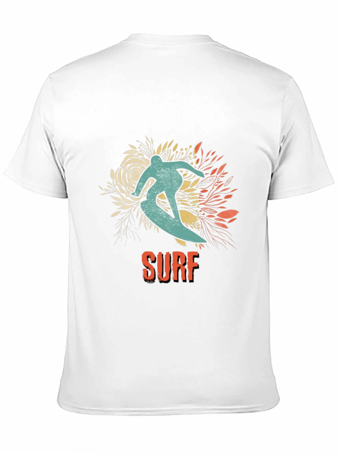 Surf Rider Graphic T-Shirt - Black