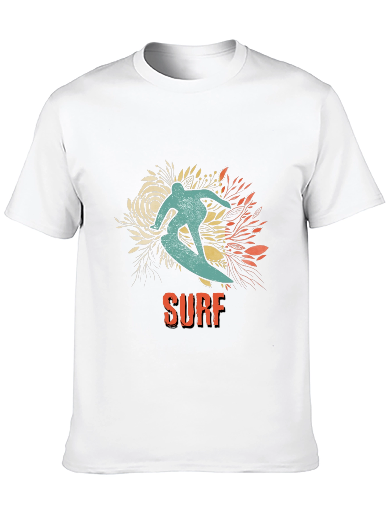 Surf Rider Graphic T-Shirt - Black