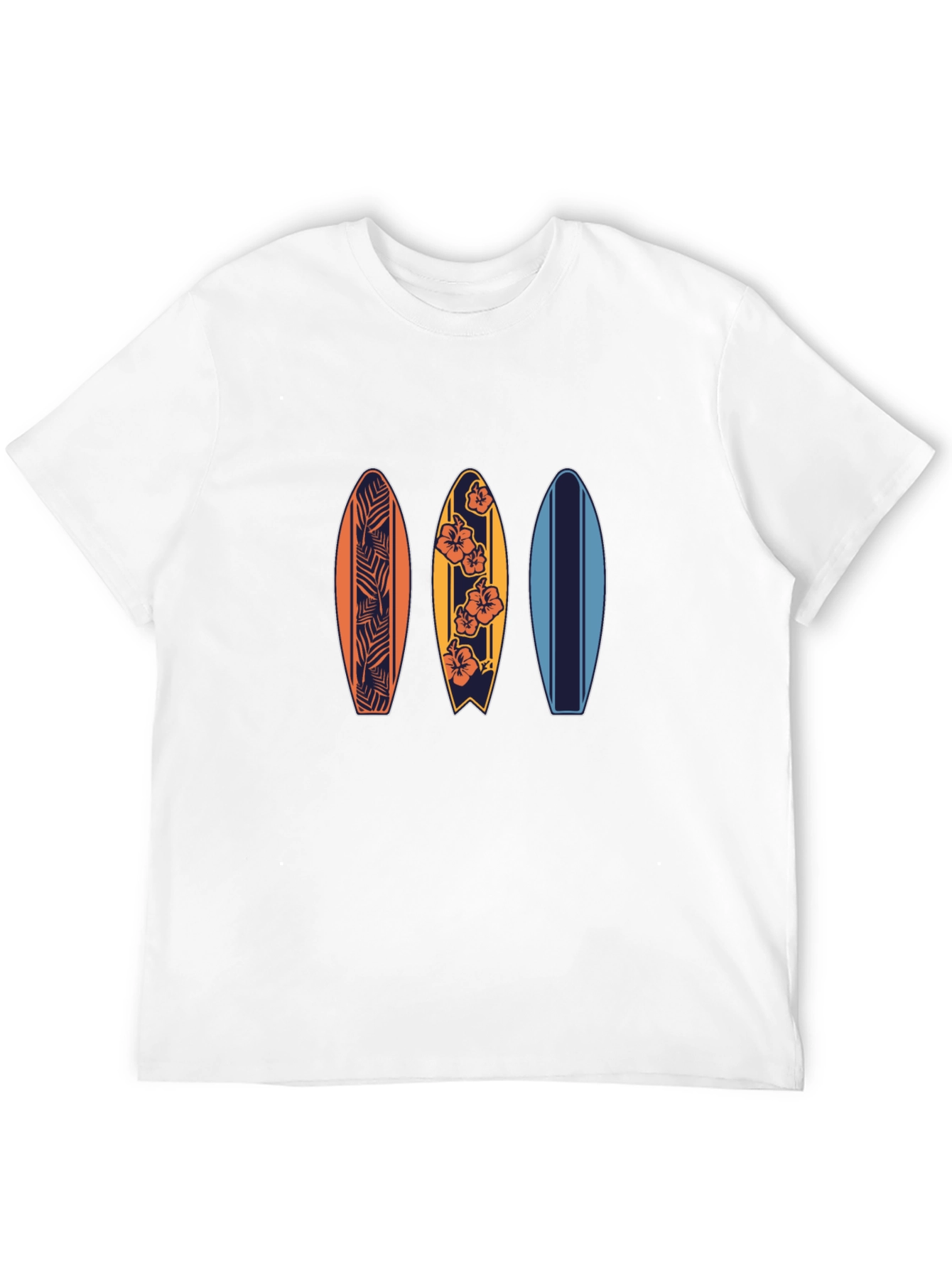 Surfboard Graphic T-Shirt | Beach Vibes