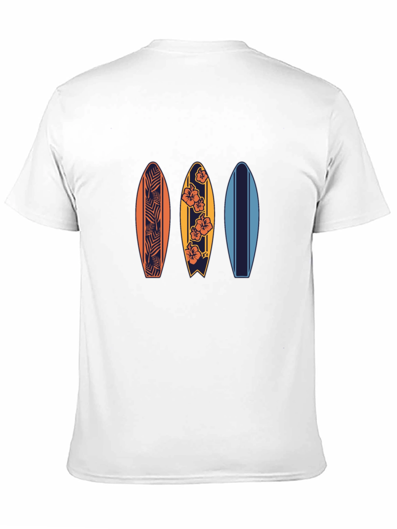 Surfboard Graphic T-Shirt | Beach Vibes