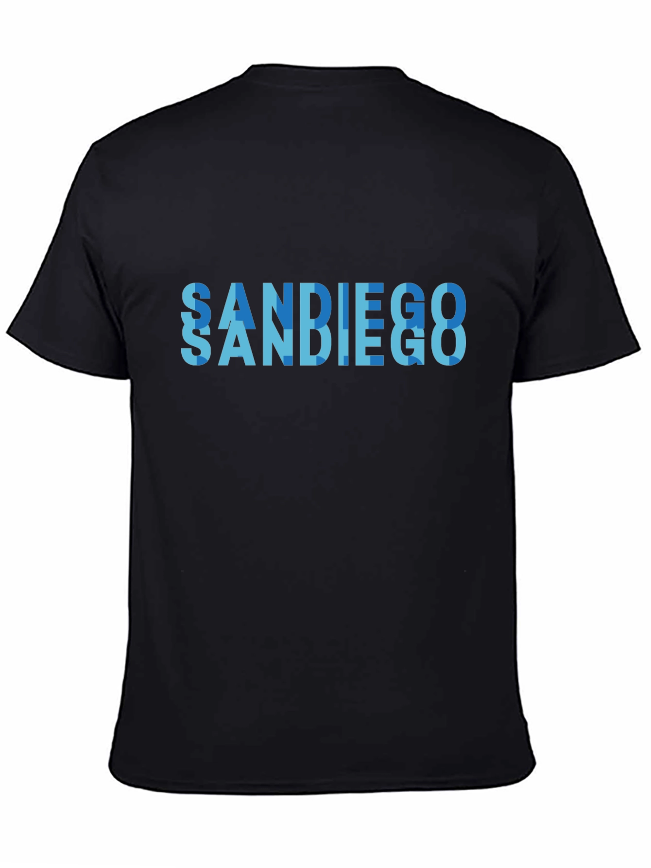 San Diego Graphic Tee - Mens Black T-Shirt