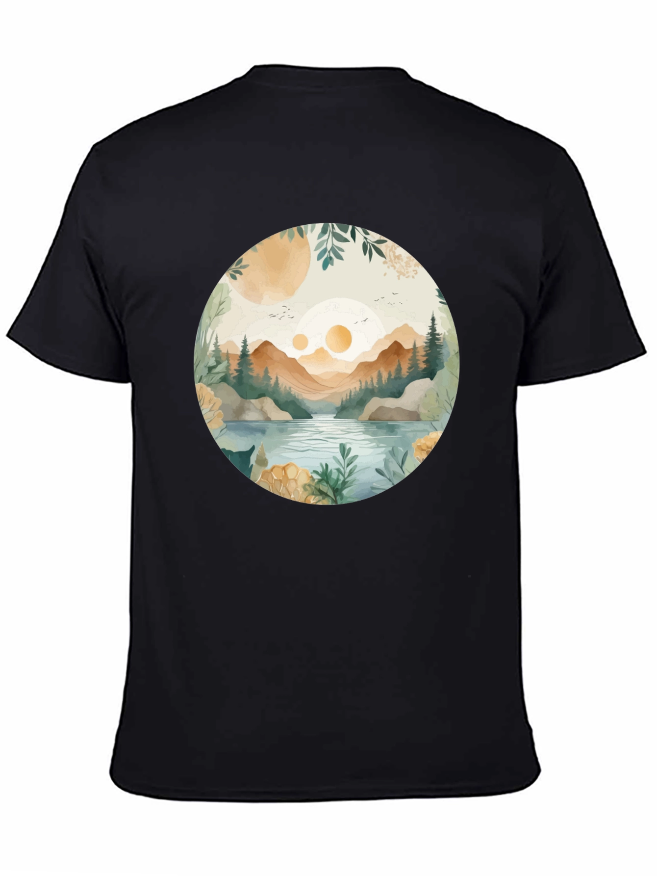Nature Vista Graphic Tee - Casual Comfort