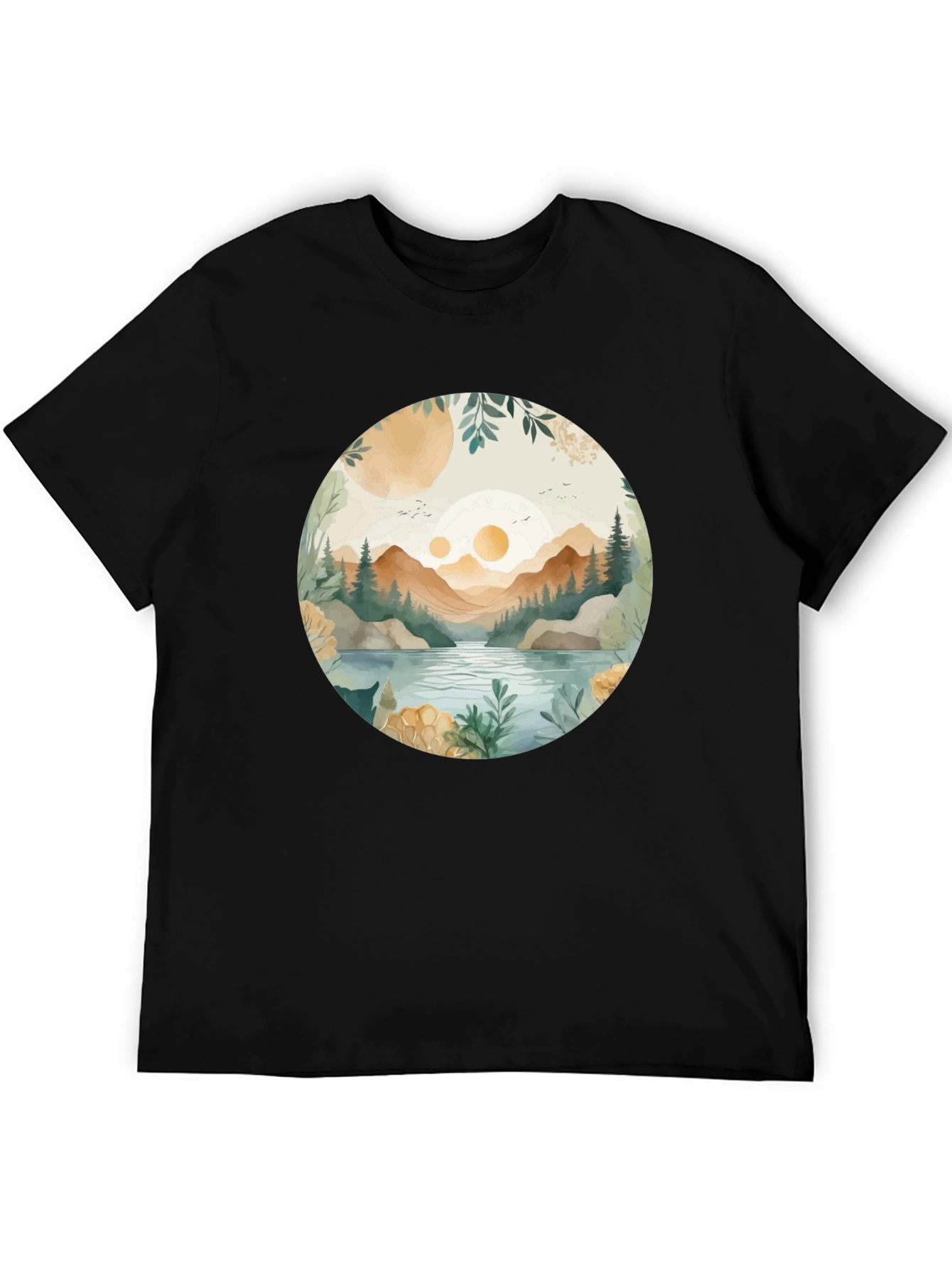 Nature Vista Graphic Tee - Casual Comfort