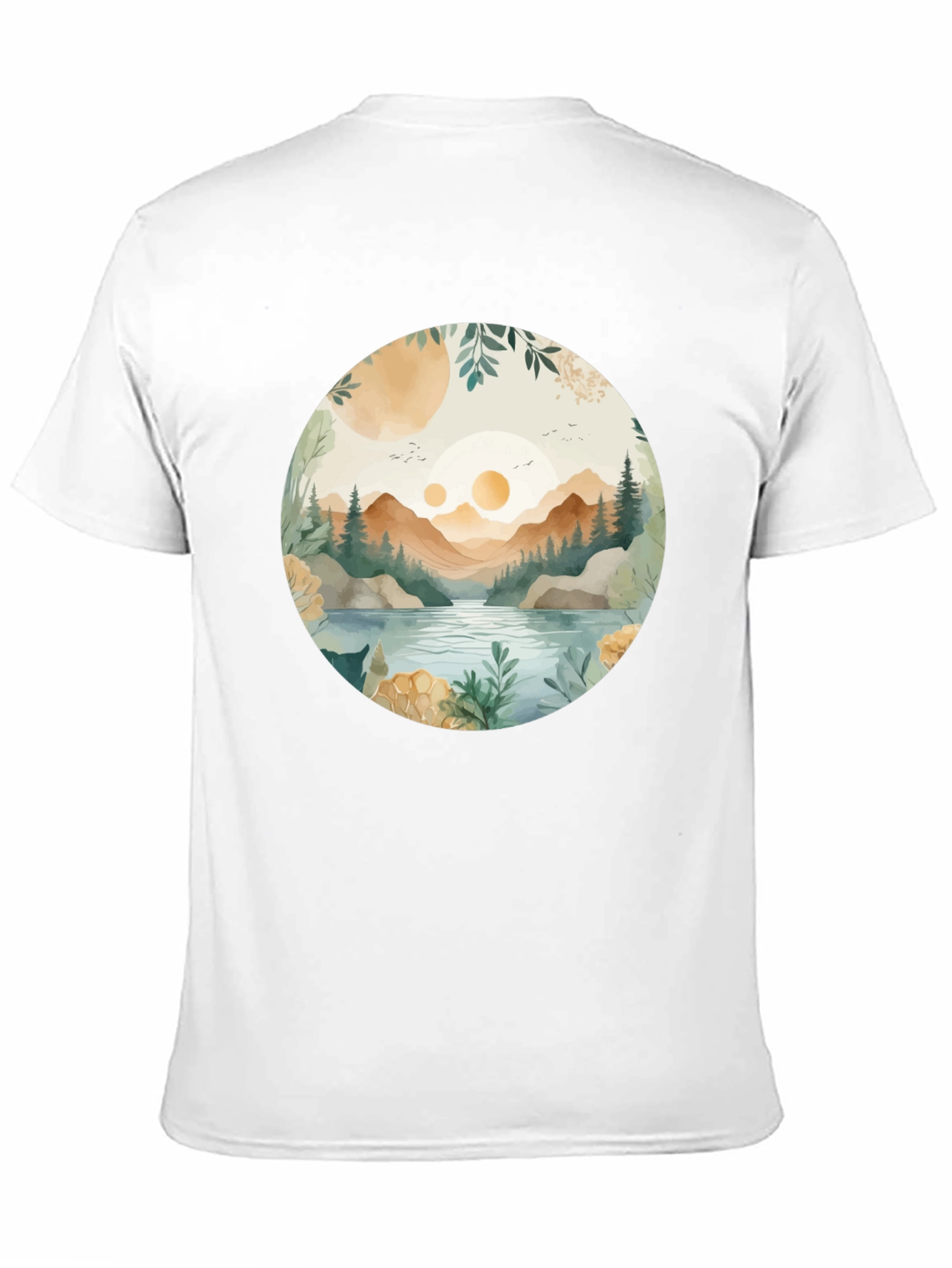 Nature Vista Graphic Tee - Casual Comfort